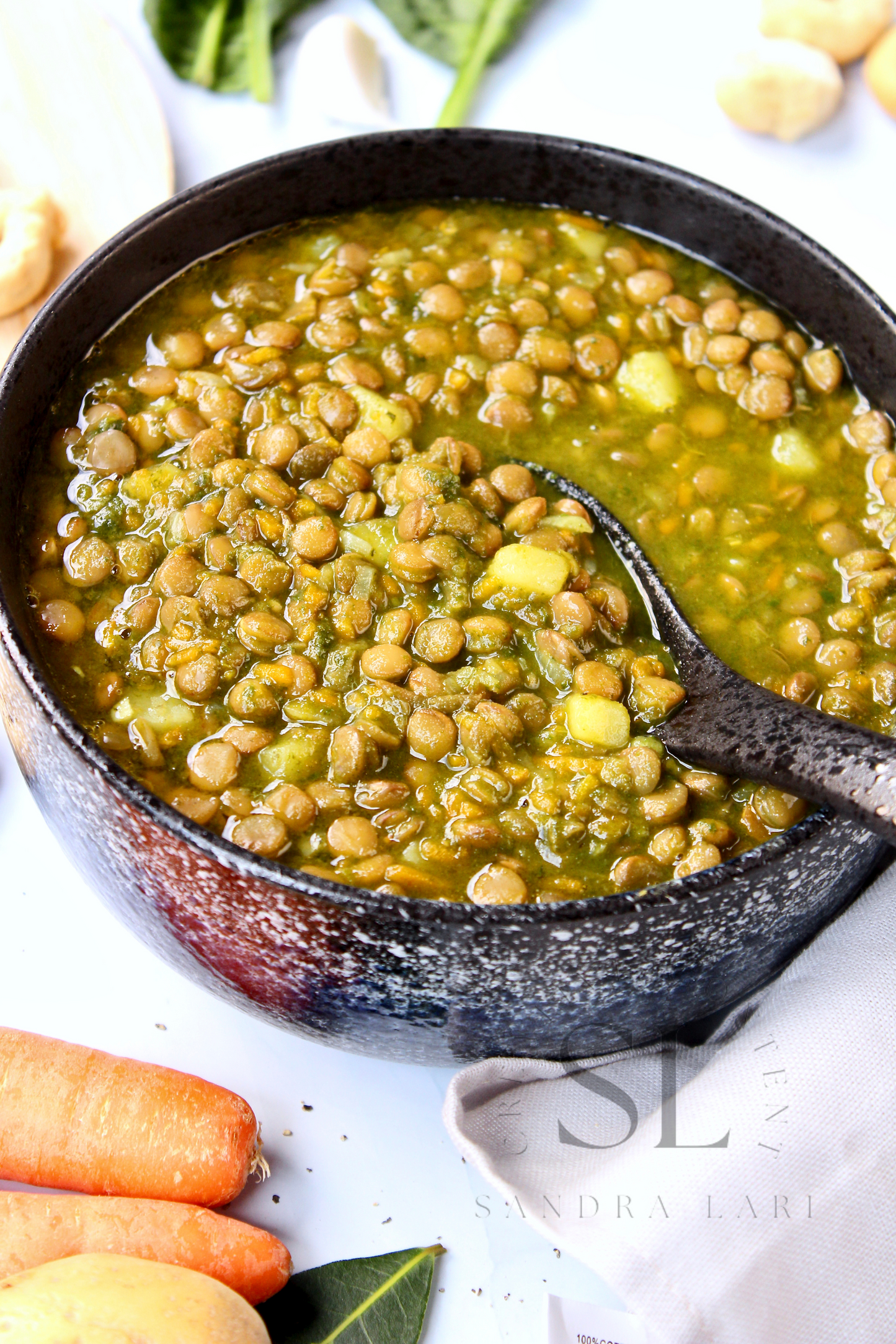 Spinach Lentil Soup - Set 1 of 3