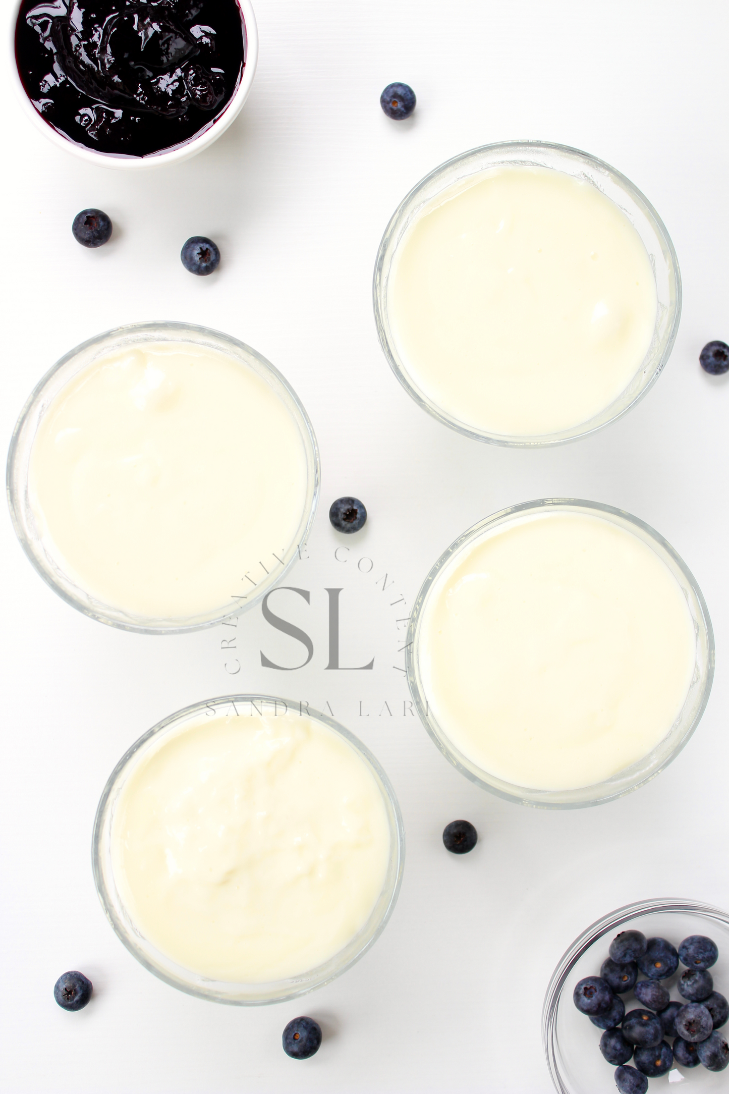 Healthy Blueberry Pudding Dessert - Exclusive