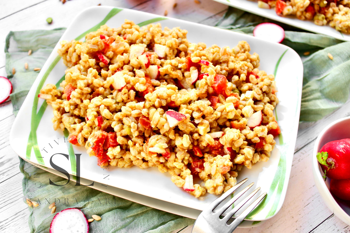 Farro Salad With Spring Vegetables - Set 2 of 3