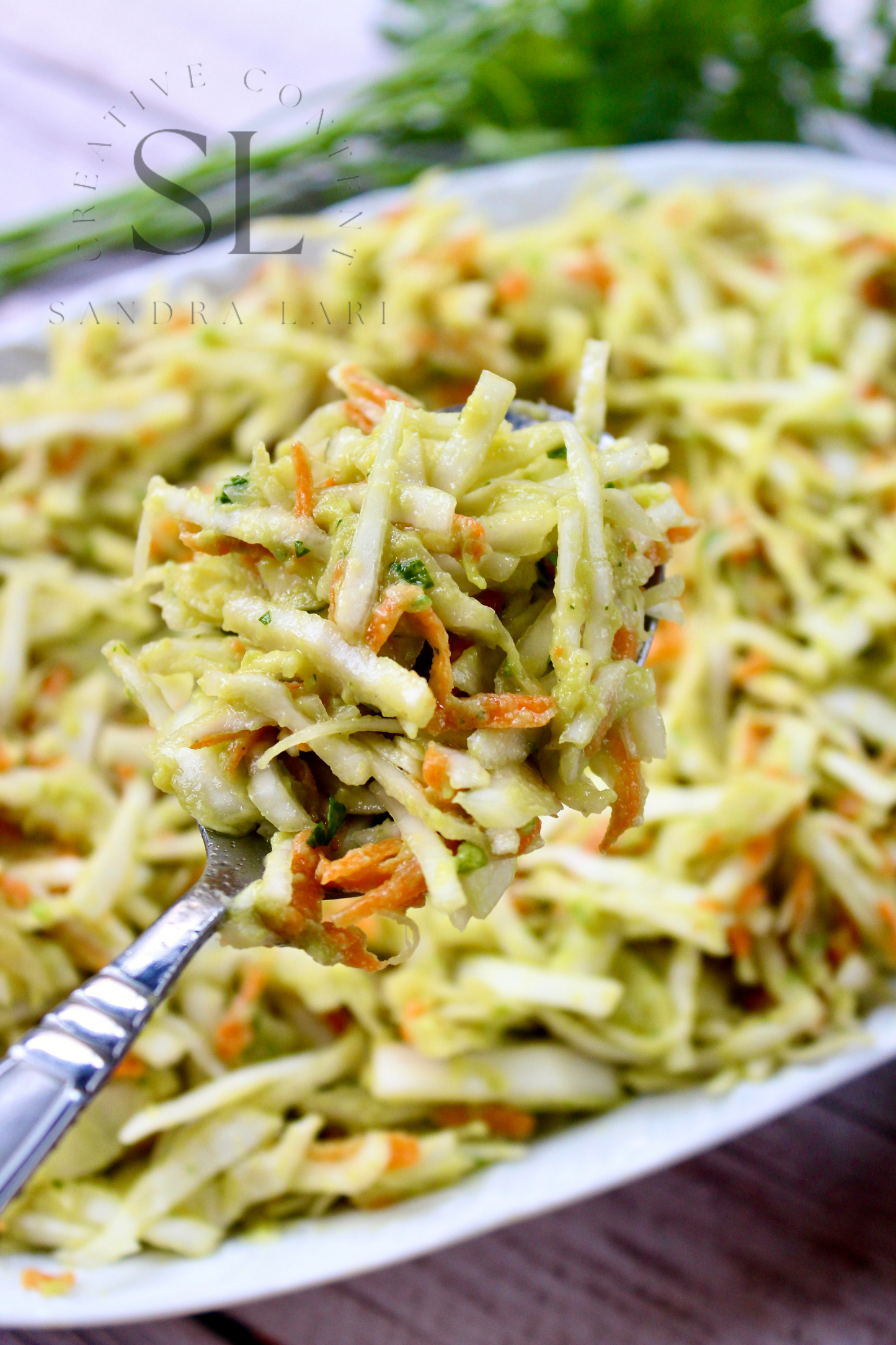 Spicy&Creamy Avocado Cabbage Salad - Exclusive