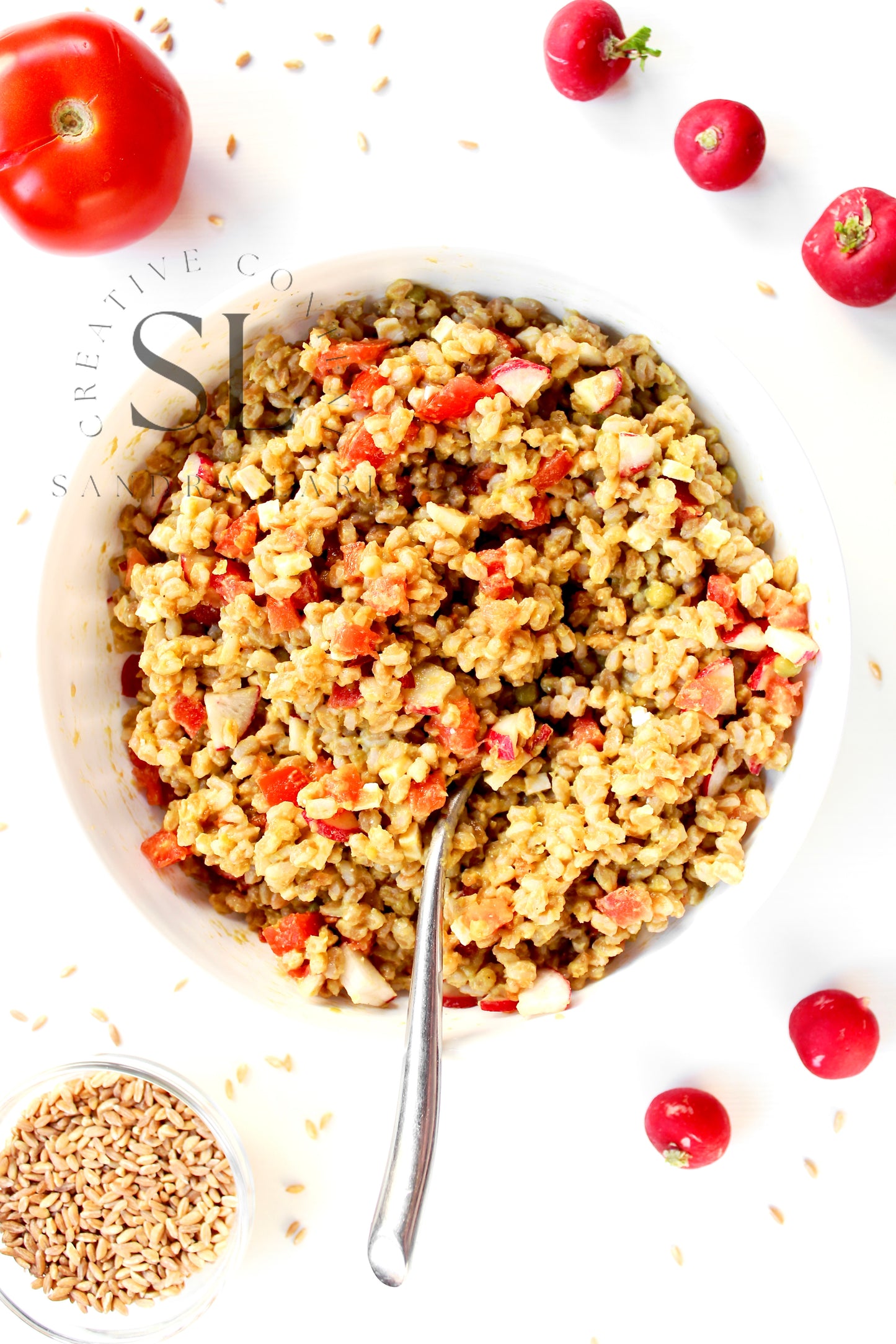 Farro Salad With Spring Vegetables - Set 3 of 3