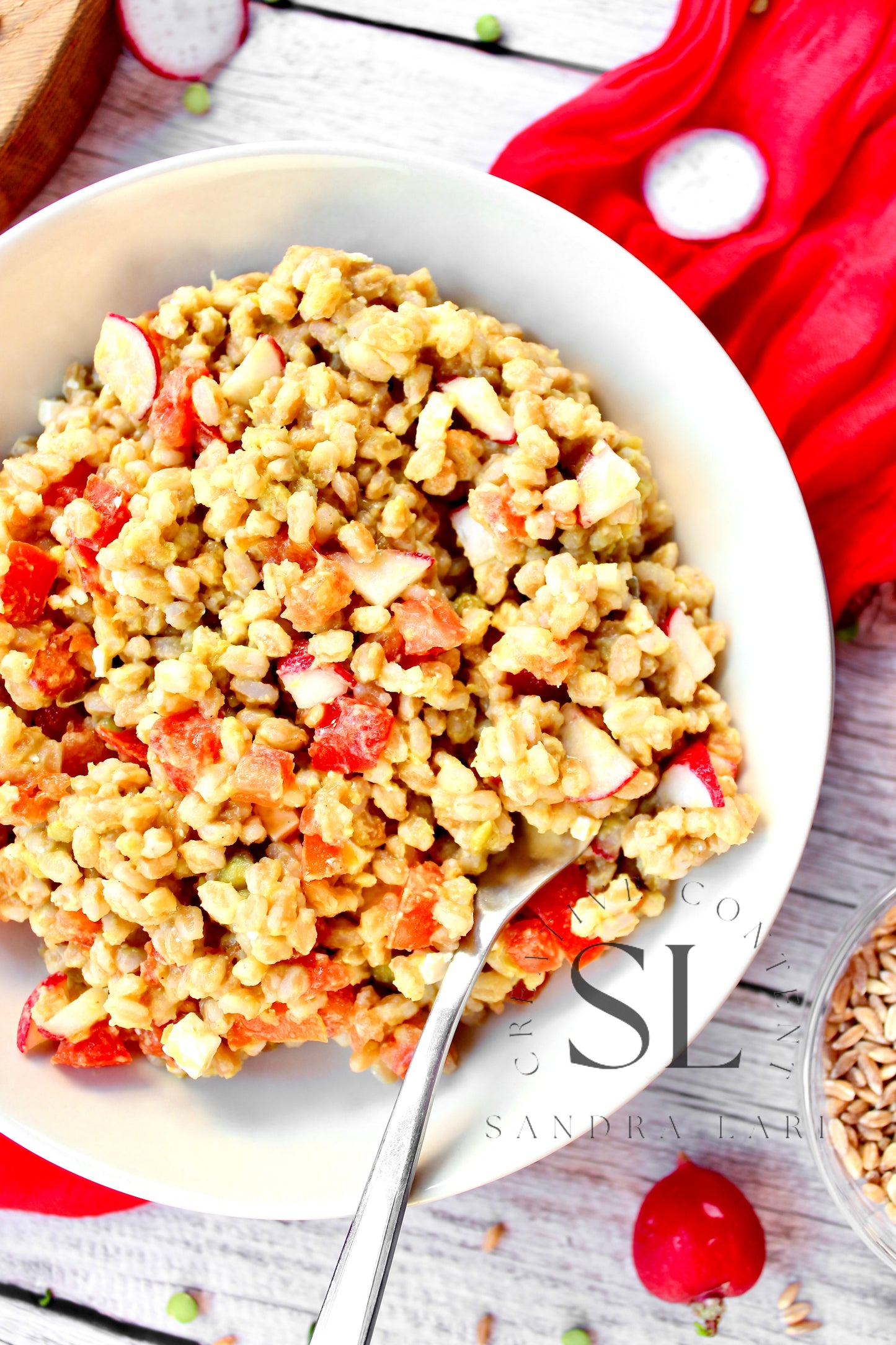 Farro Salad With Spring Vegetables - Set 1 of 3