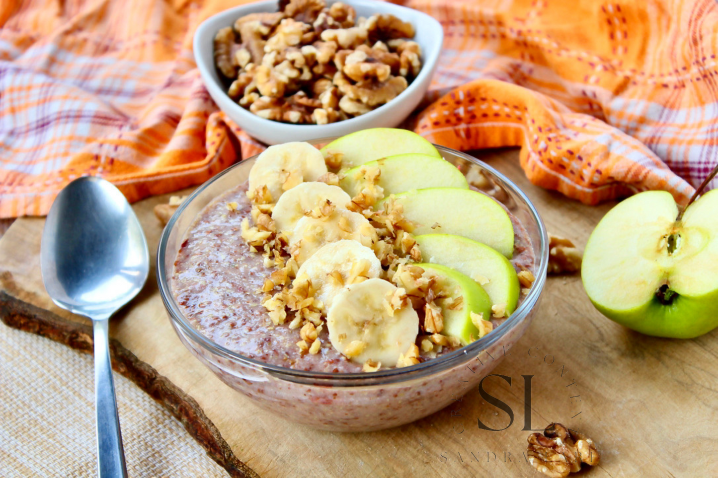 Overnight Healthy Raw Flaxseed Porridge - Set 2 of 4