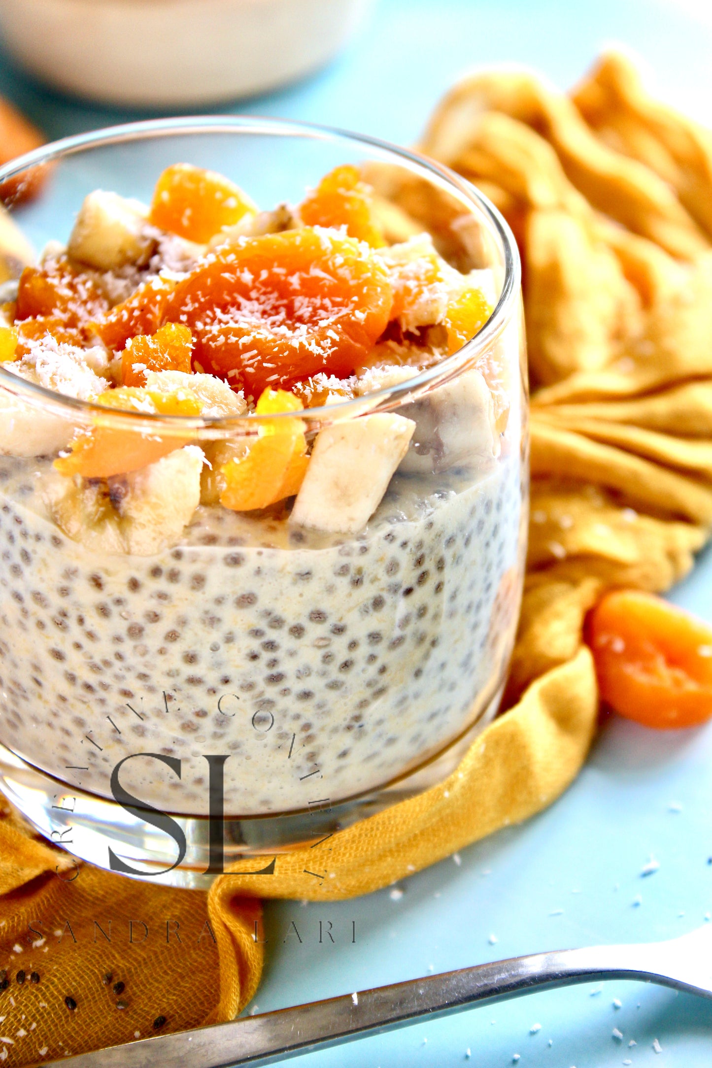 Dried Apricot Chia Pudding - Set 1 of 3