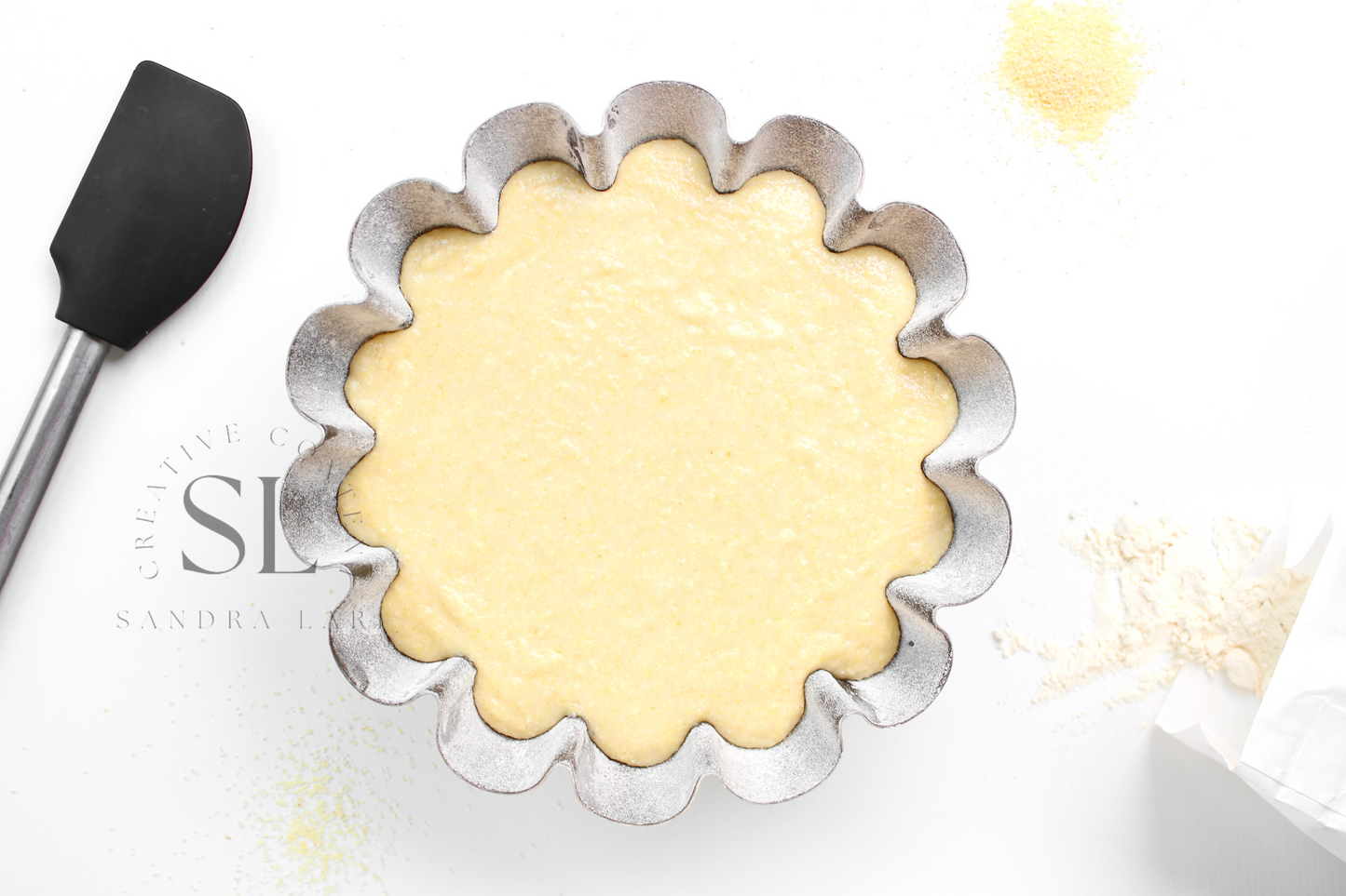 Healthy Eggless Semolina Cake Set 2 of 2
