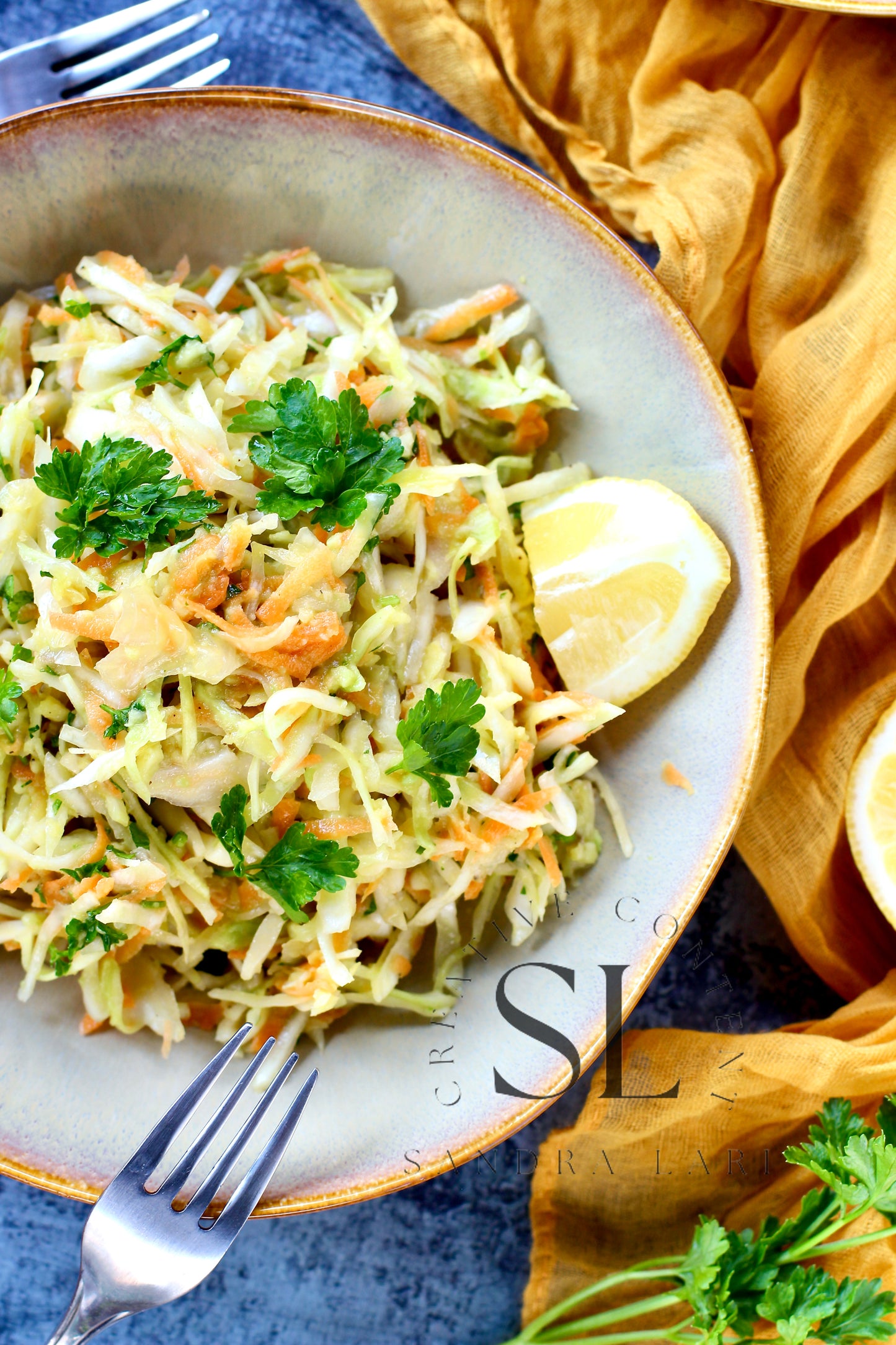 Creamy Avocado & Garlic Coleslaw - Set 2 of 4