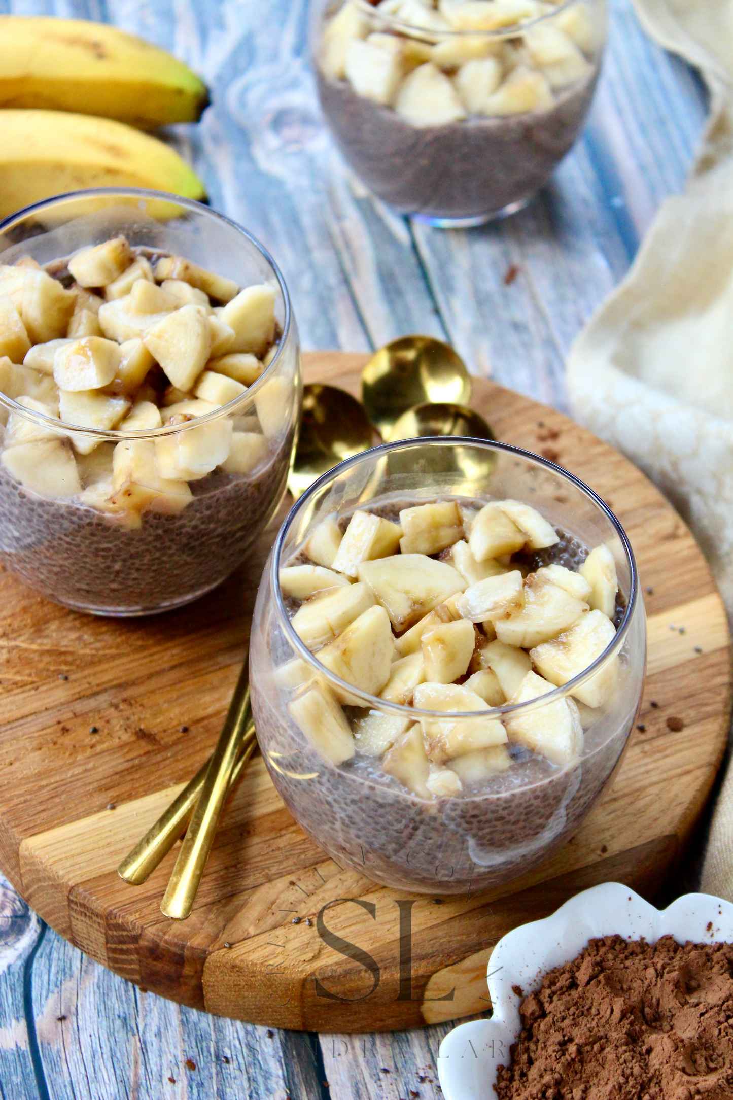 Banana Carob Chia Pudding - Exclusive