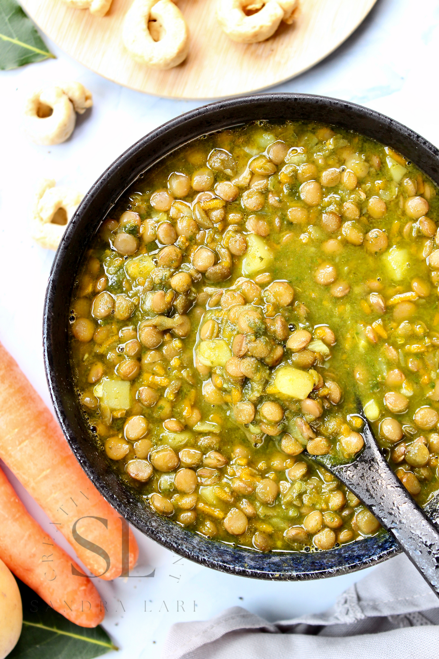 Spinach Lentil Soup - Set 1 of 3