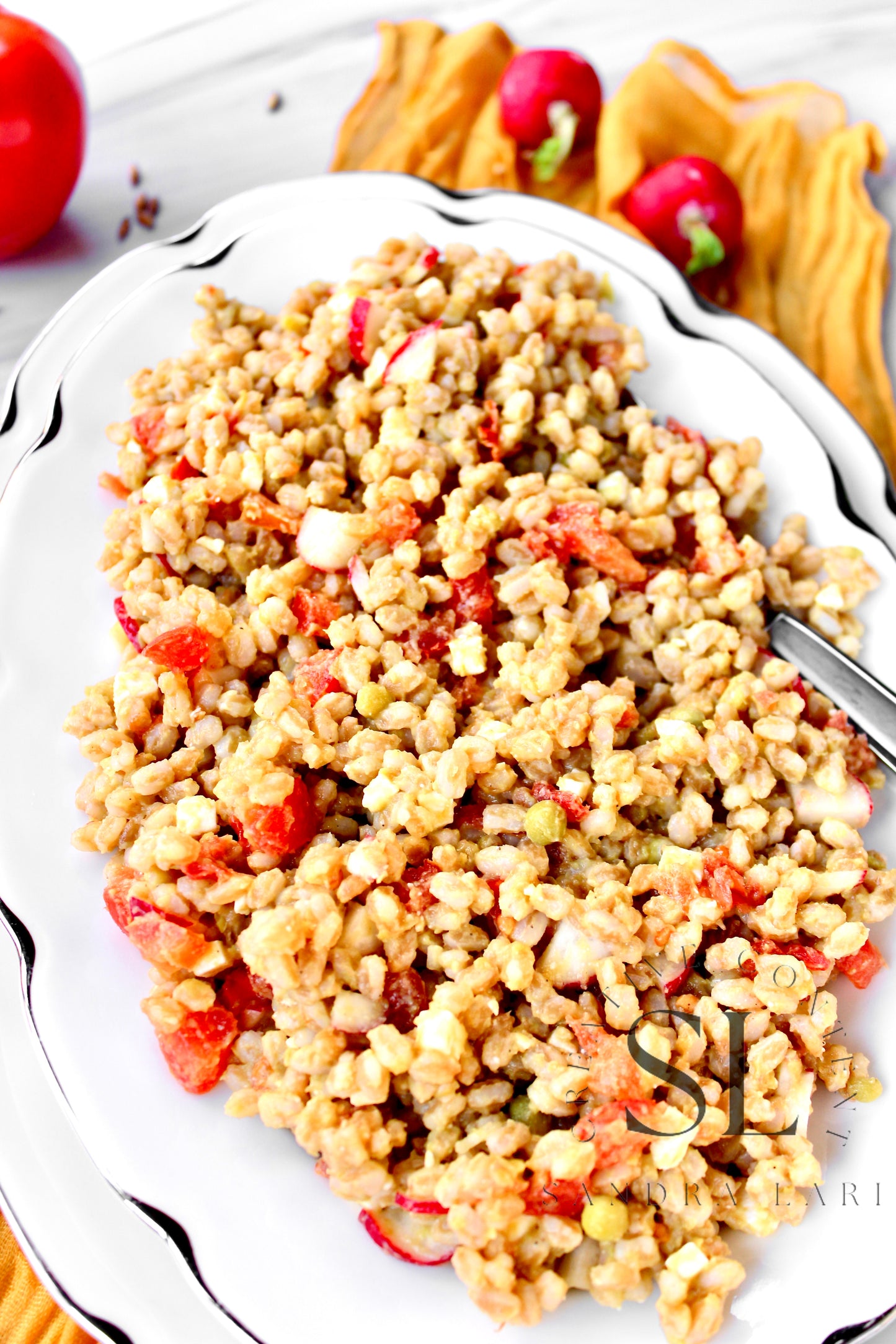 Farro Salad With Spring Vegetables - Set 3 of 3