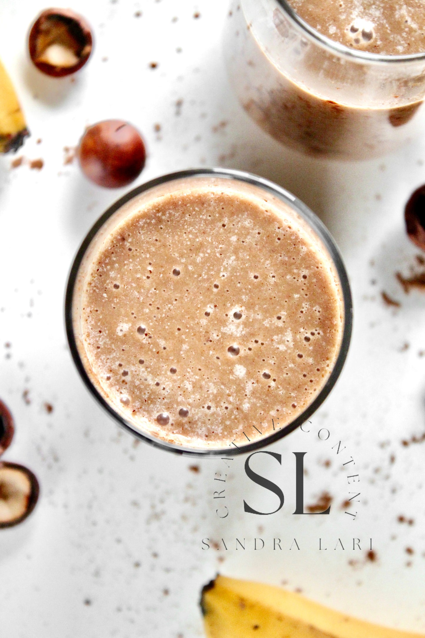 Luxury Raw Carob Smoothie - Set 4 of 4