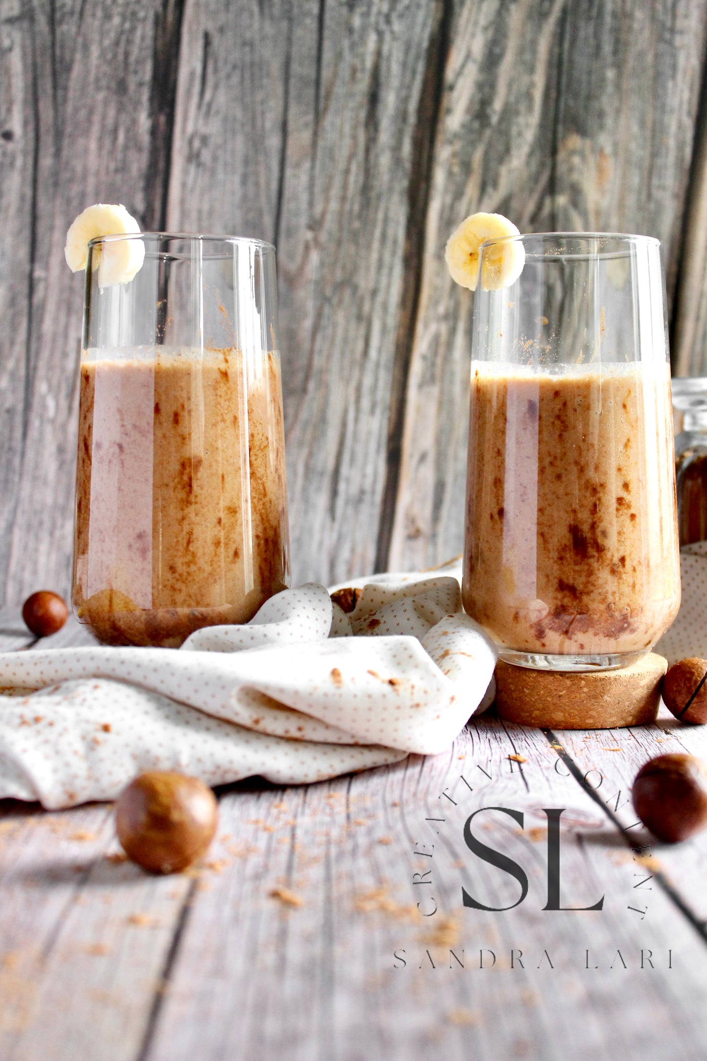 Luxury Raw Carob Smoothie - Set 1 of 4