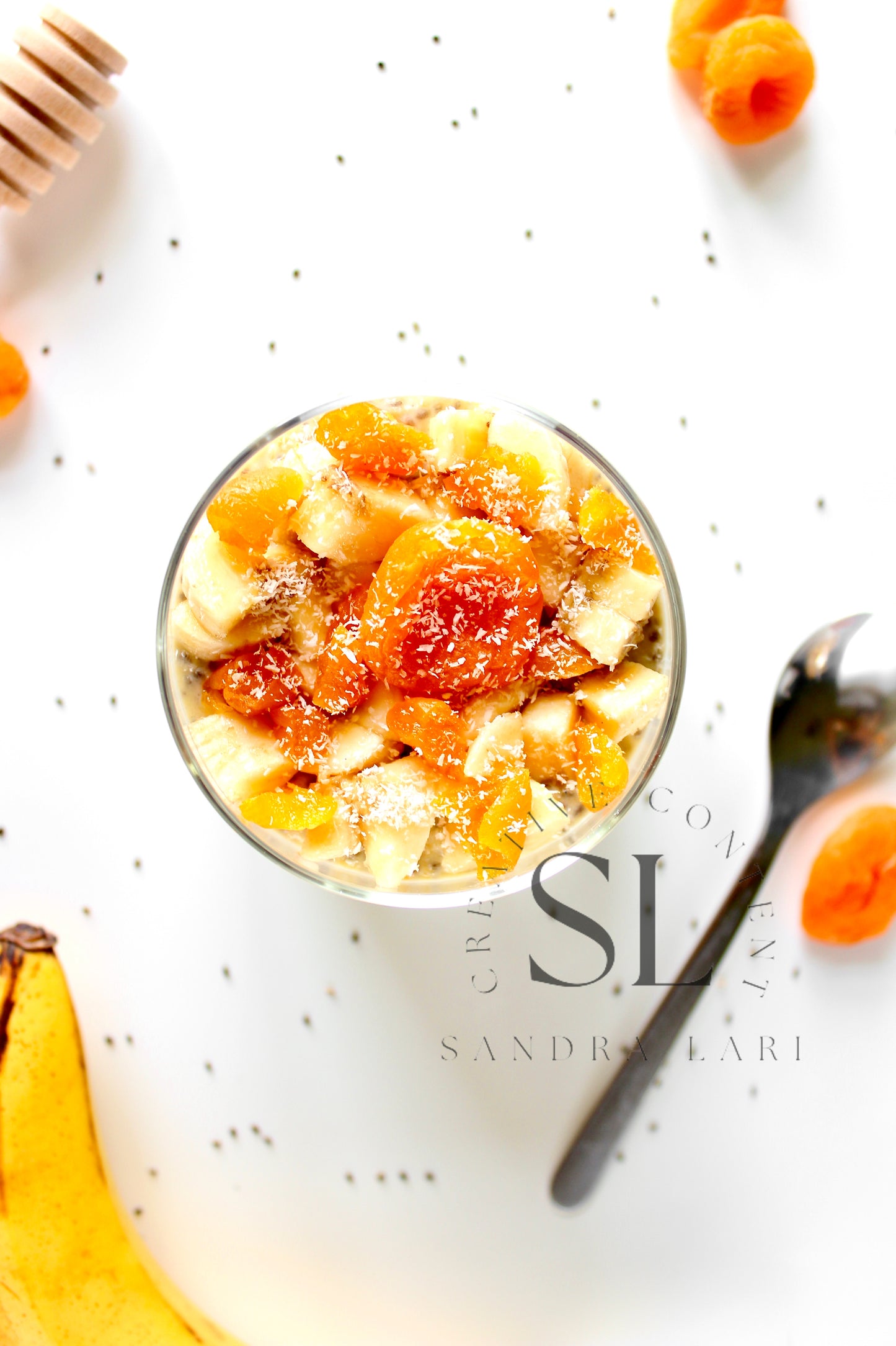Dried Apricot Chia Pudding - Set 1 of 3