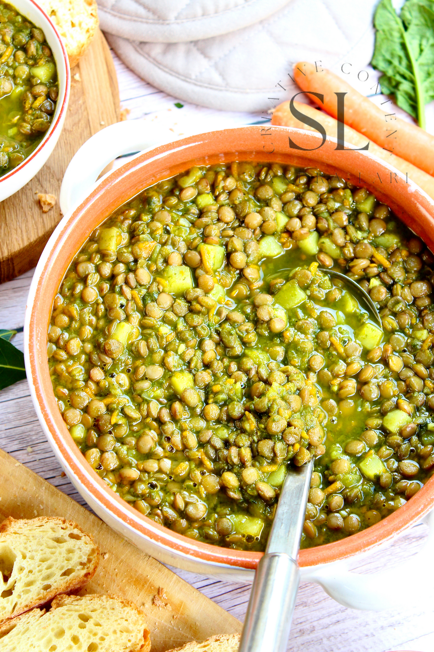 Spinach Lentil Soup - Set 2 of 3