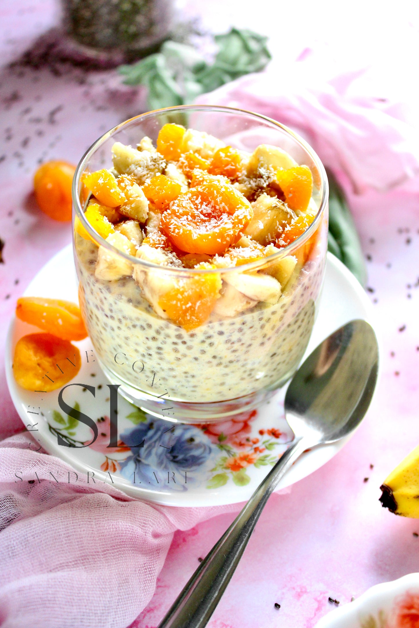 Dried Apricot Chia Pudding - Set 2 of 3