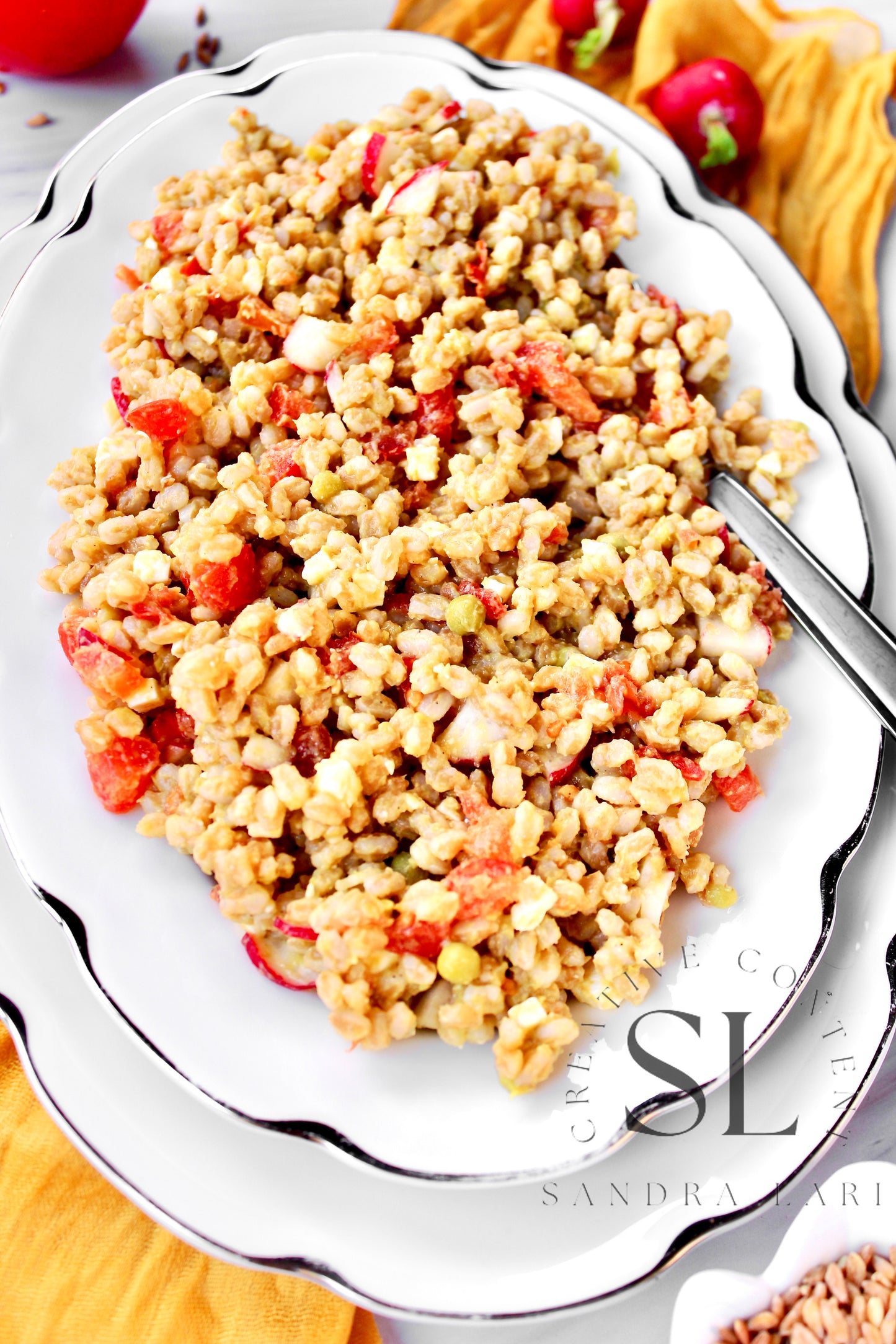 Farro Salad With Spring Vegetables - Set 3 of 3