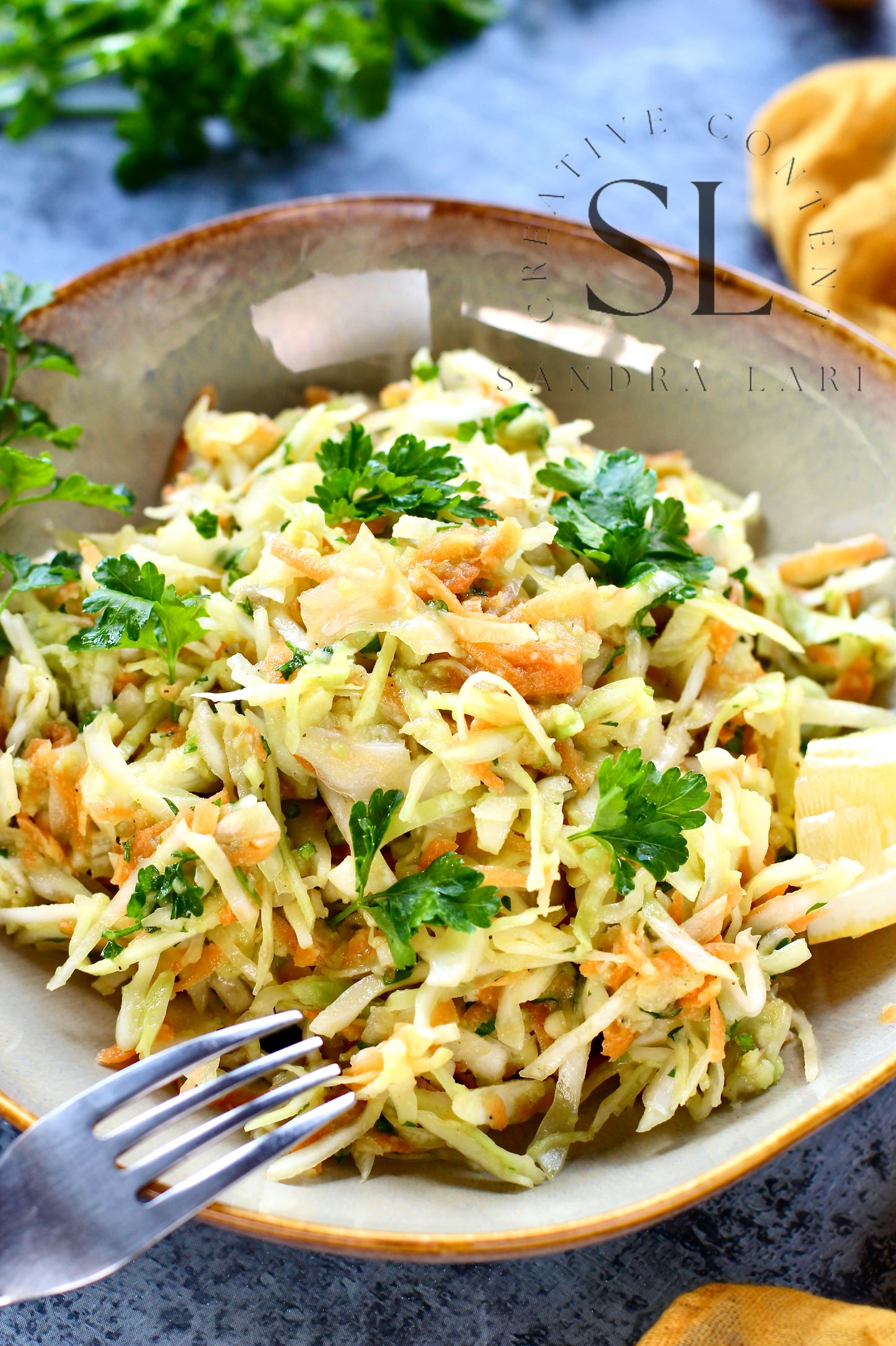 Creamy Avocado & Garlic Coleslaw - Set 2 of 4