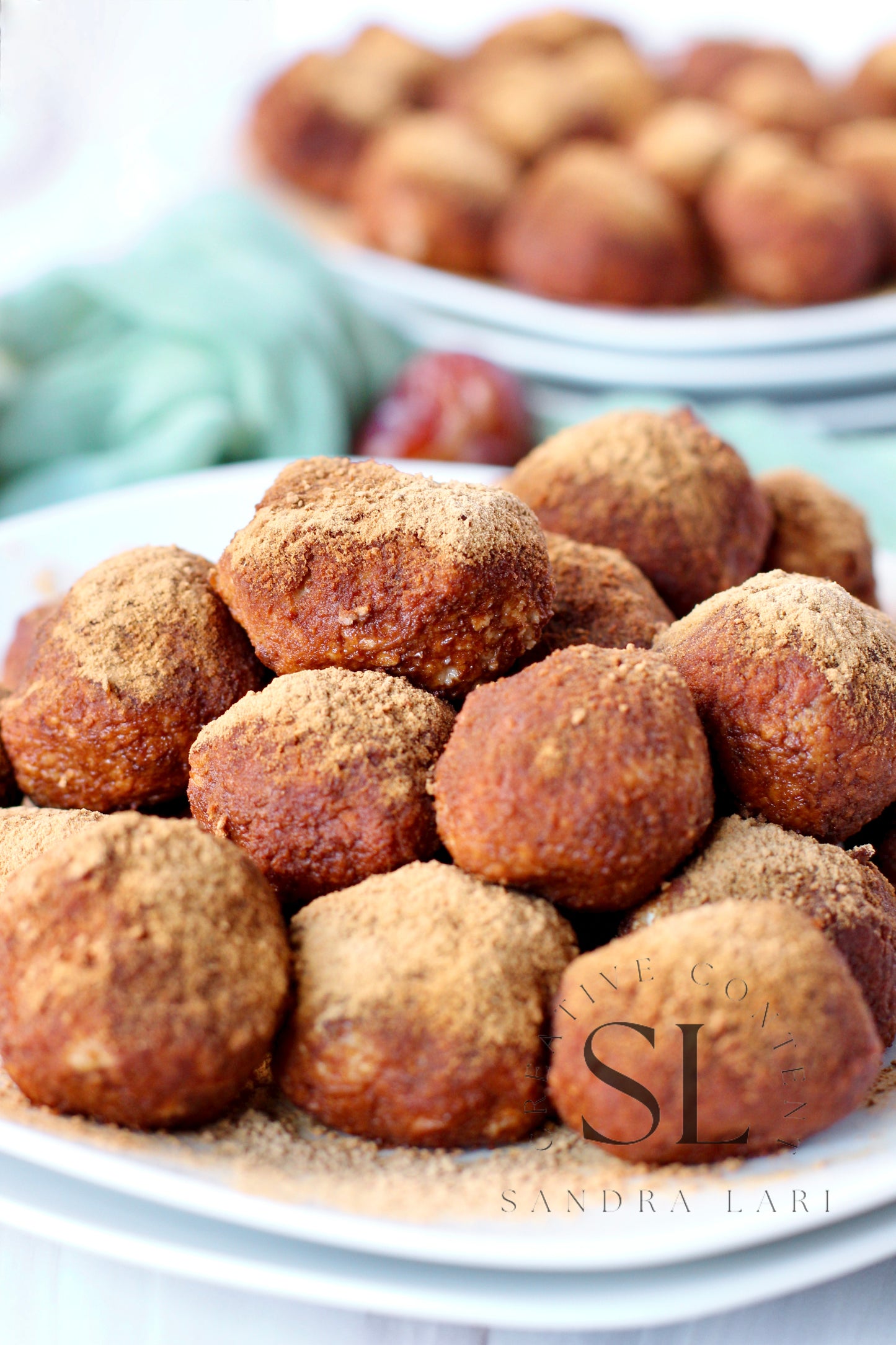 Raw Vegan Truffles Snack - Set 4 of 4