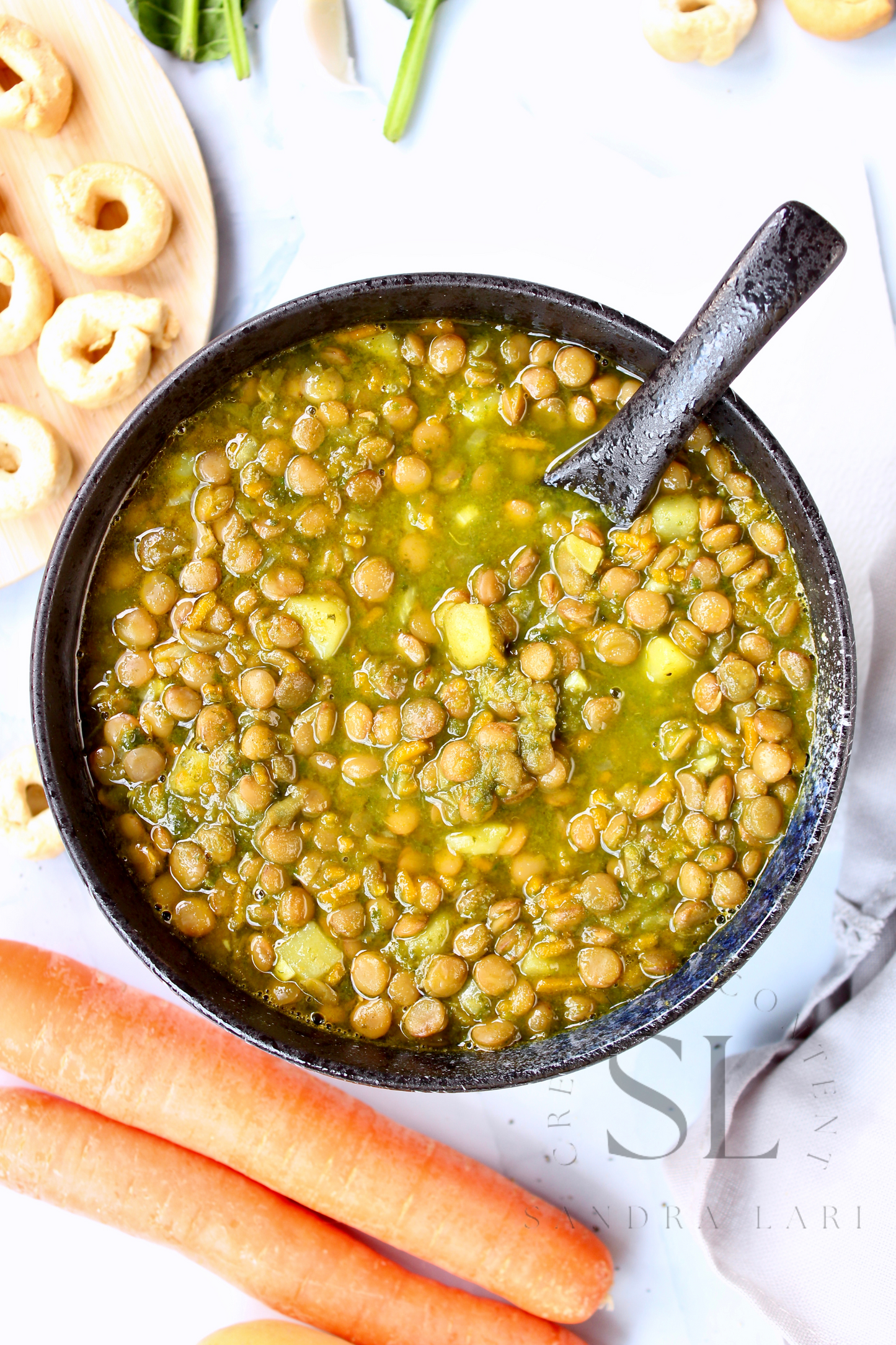 Spinach Lentil Soup - Set 1 of 3