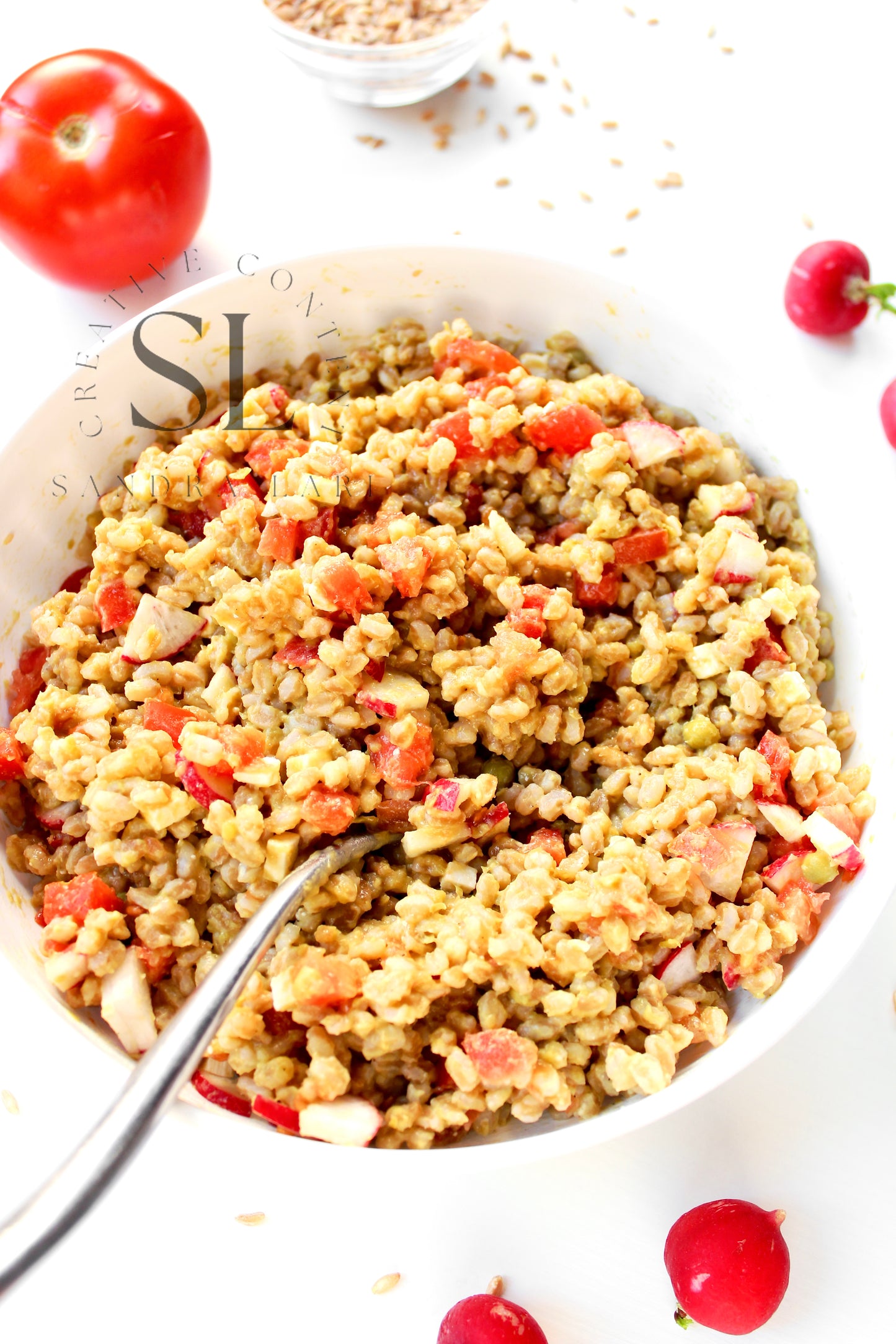 Farro Salad With Spring Vegetables - Set 3 of 3