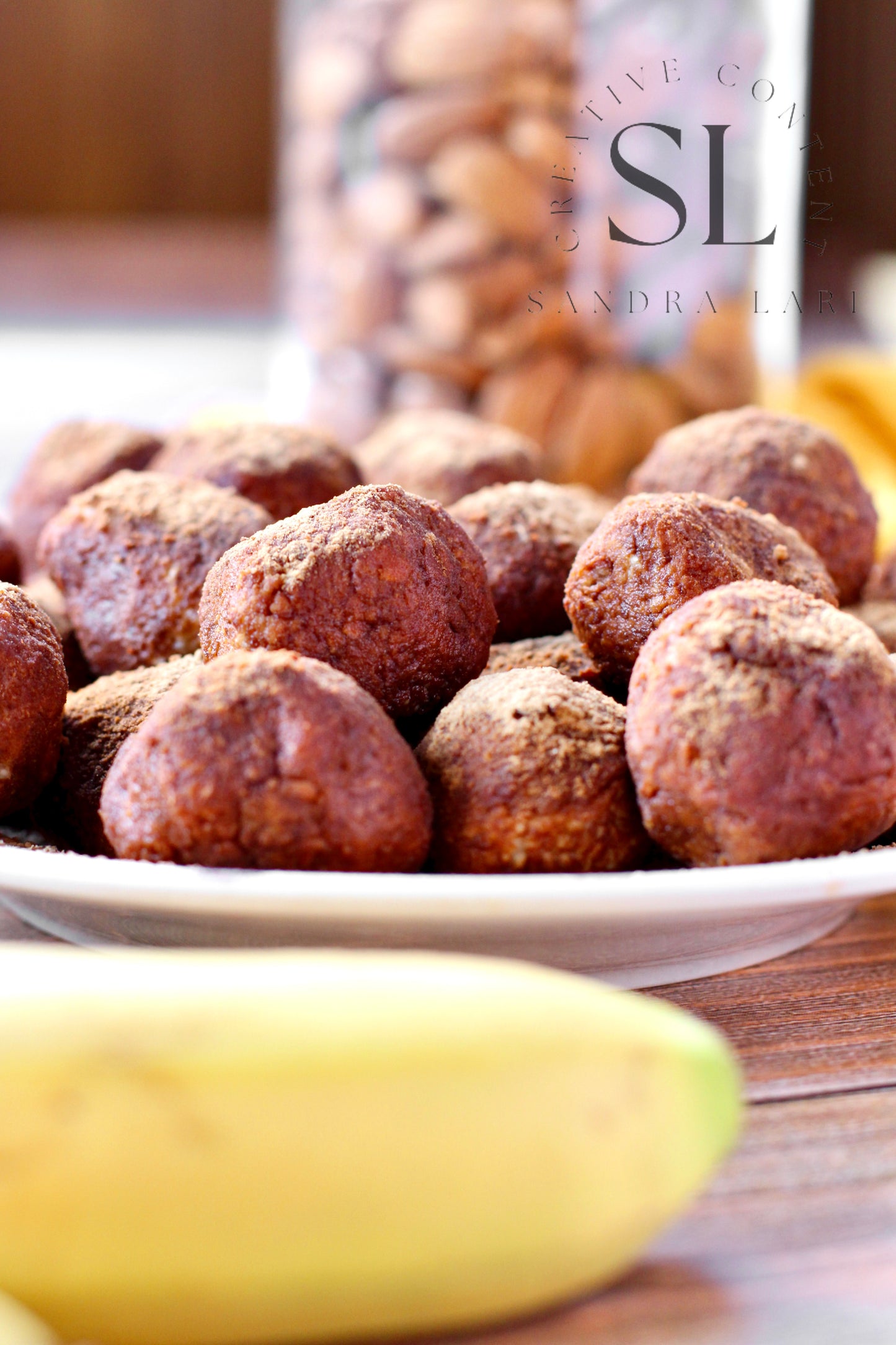Raw Vegan Truffles Snack - Set 3 of 4