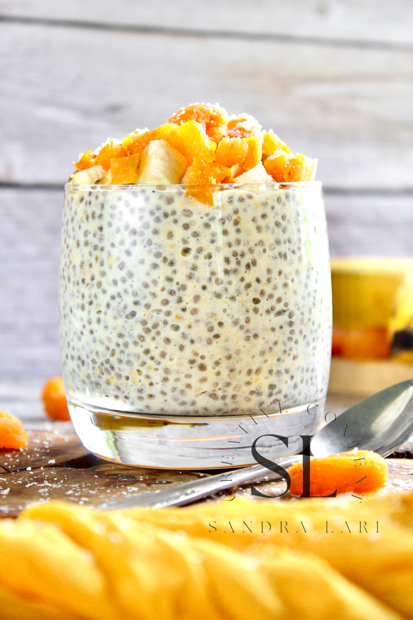 Dried Apricot Chia Pudding - Set 3 of 3