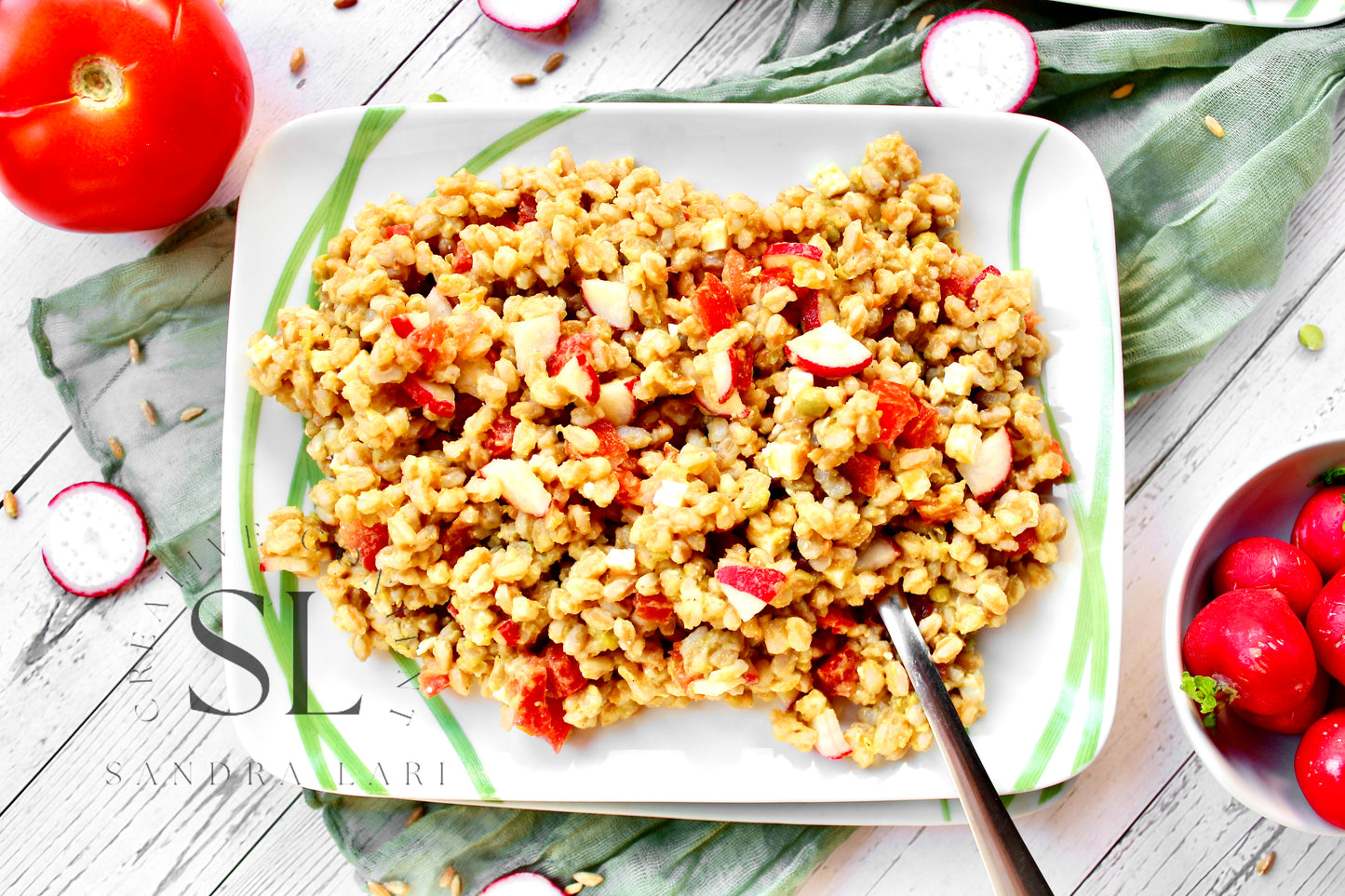 Farro Salad With Spring Vegetables - Set 2 of 3