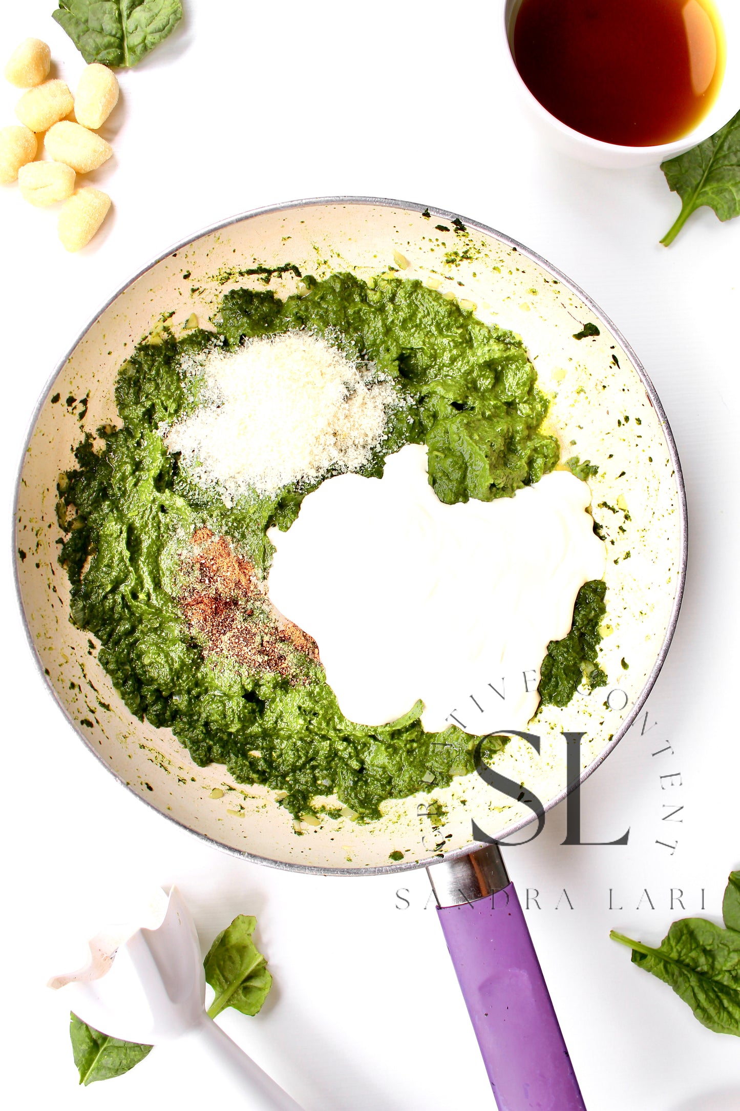 Creamy Gnocchi with Spinach - Exclusive