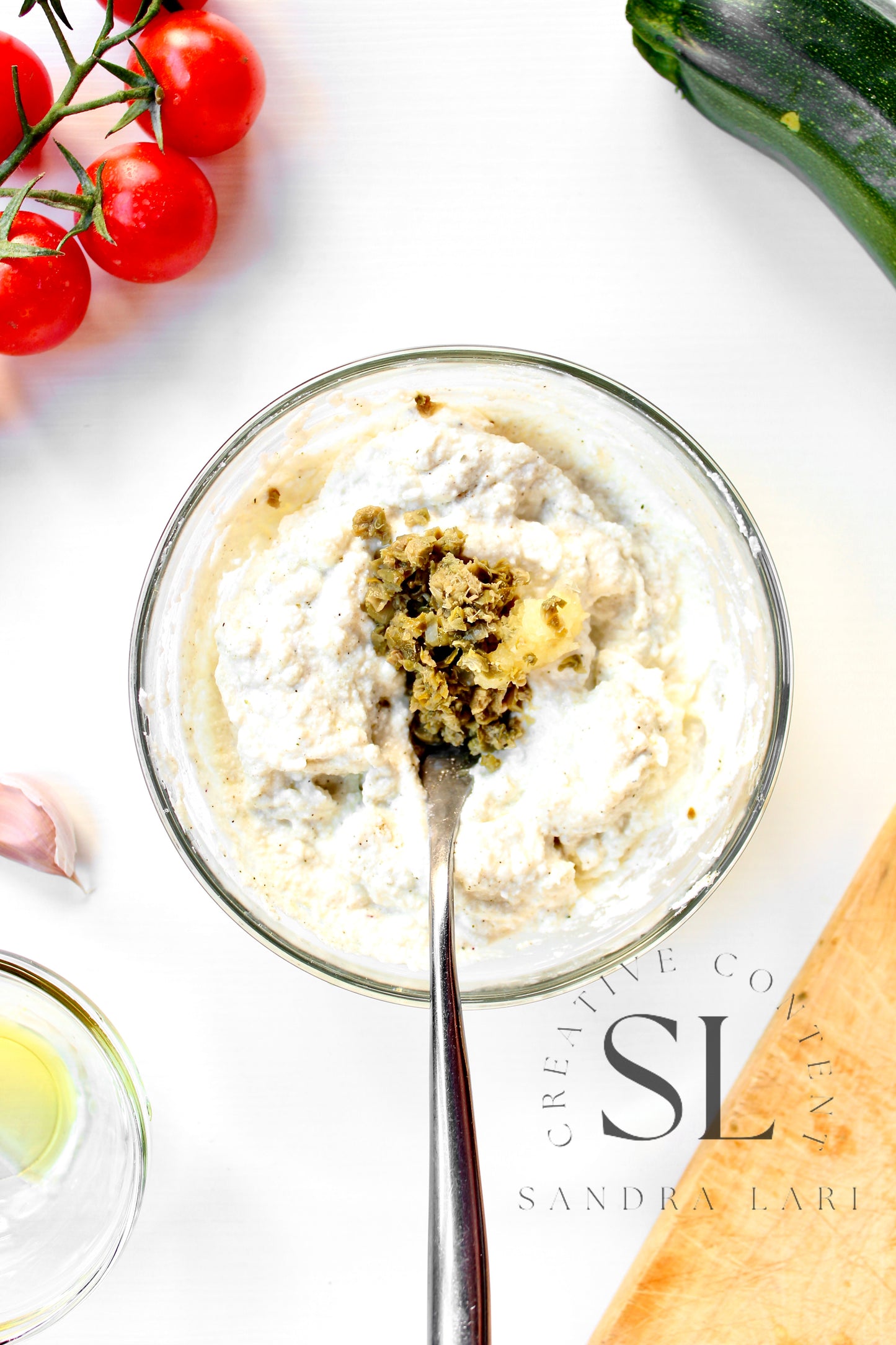 Zucchini Bites with Ricotta Cheese & Tomatoes - Set 2 of 3