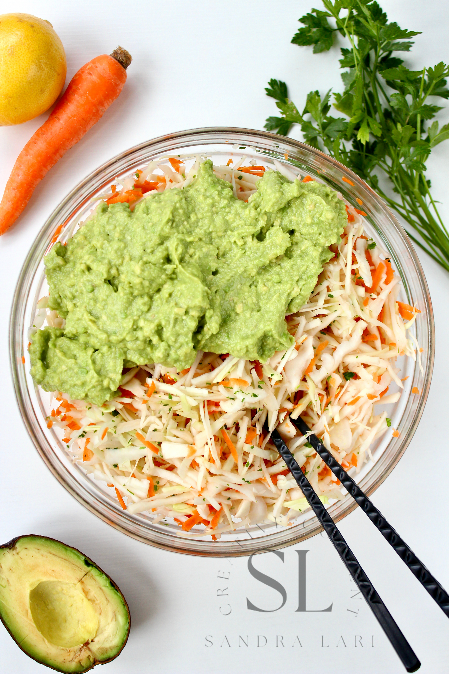 Spicy&Creamy Avocado Cabbage Salad - Exclusive