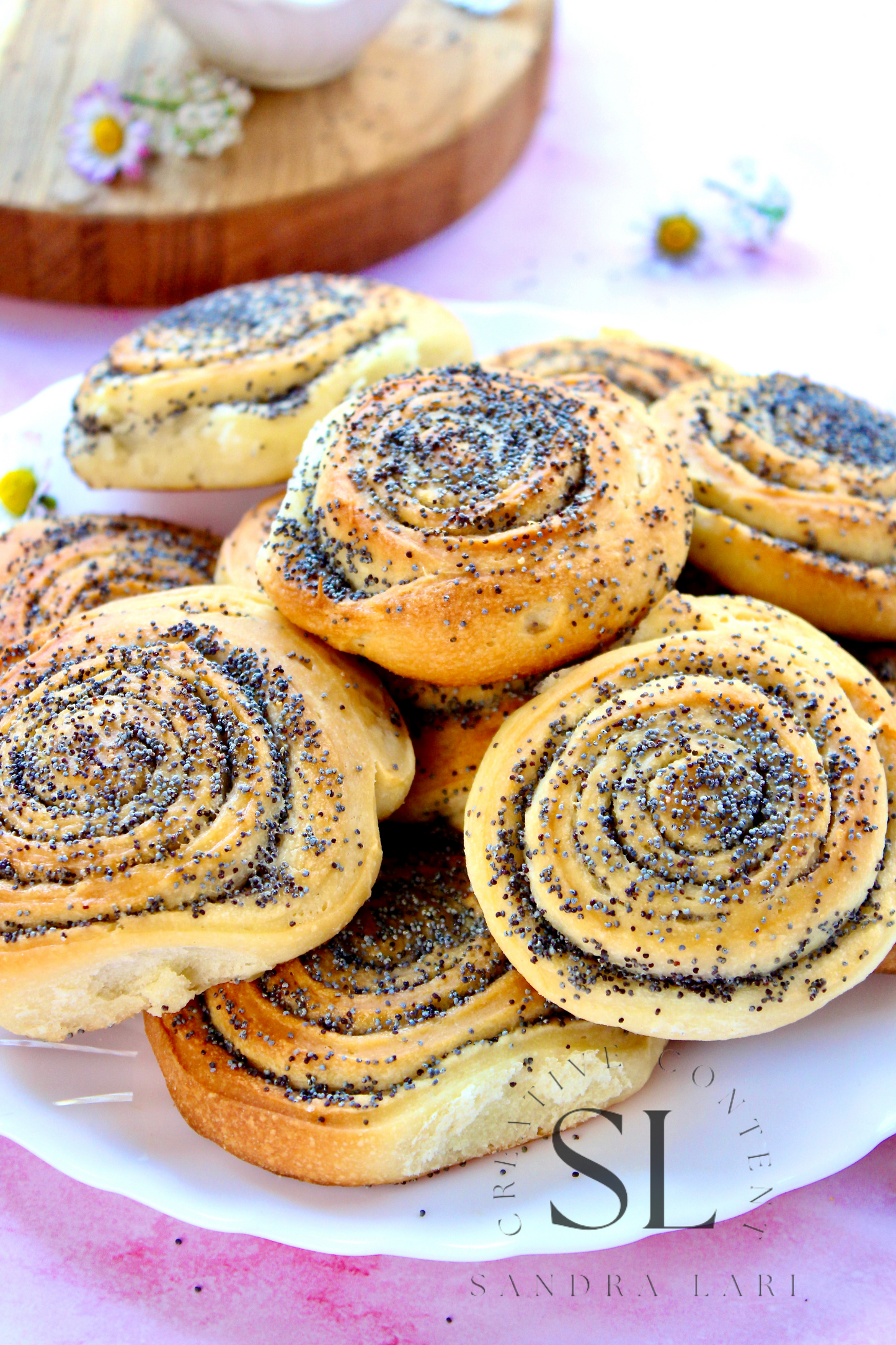 Poppy Seed Rolls with Mother Yeast - Set 2 of 3