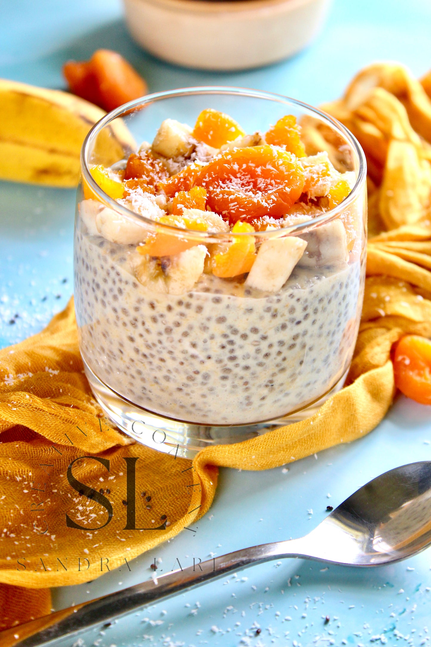 Dried Apricot Chia Pudding - Set 1 of 3