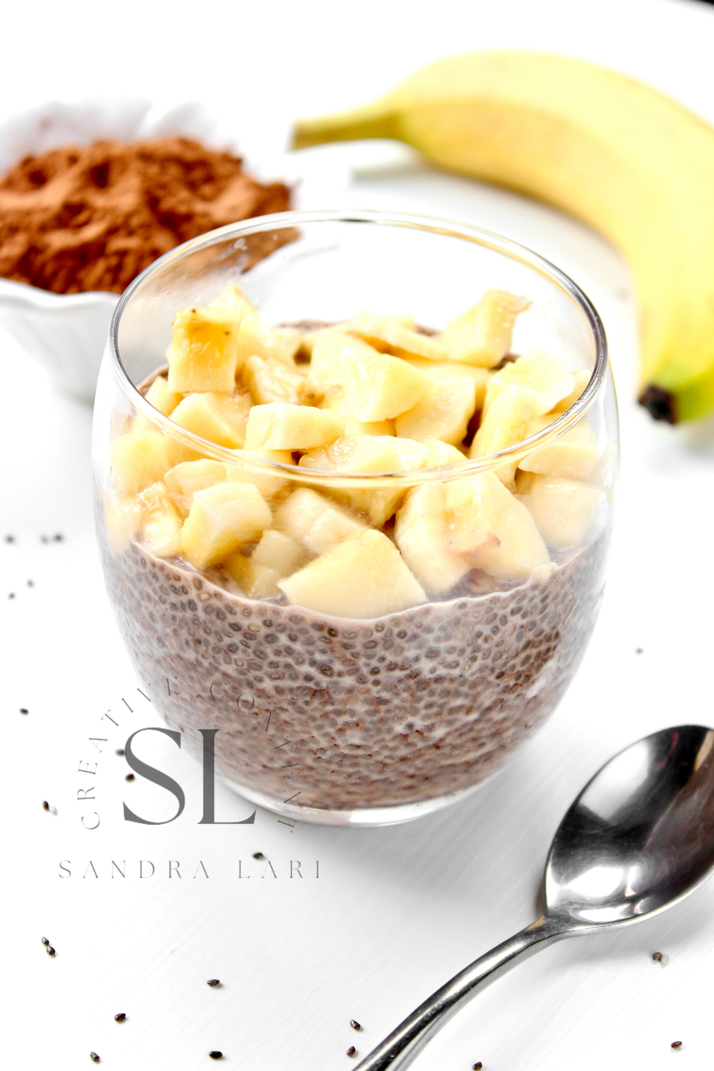 Banana Carob Chia Pudding - Exclusive