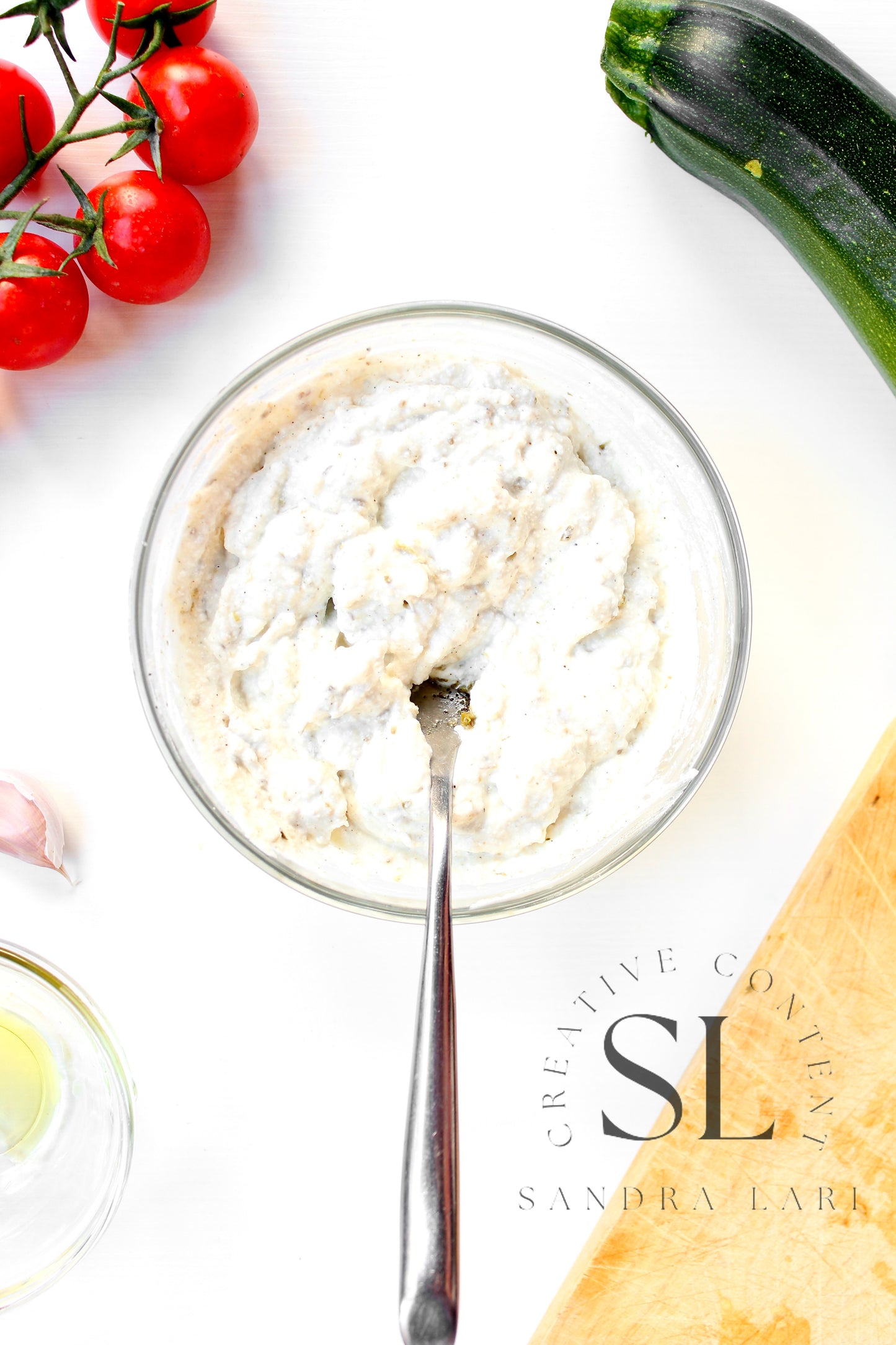 Zucchini Bites with Ricotta Cheese & Tomatoes - Set 3 of 3