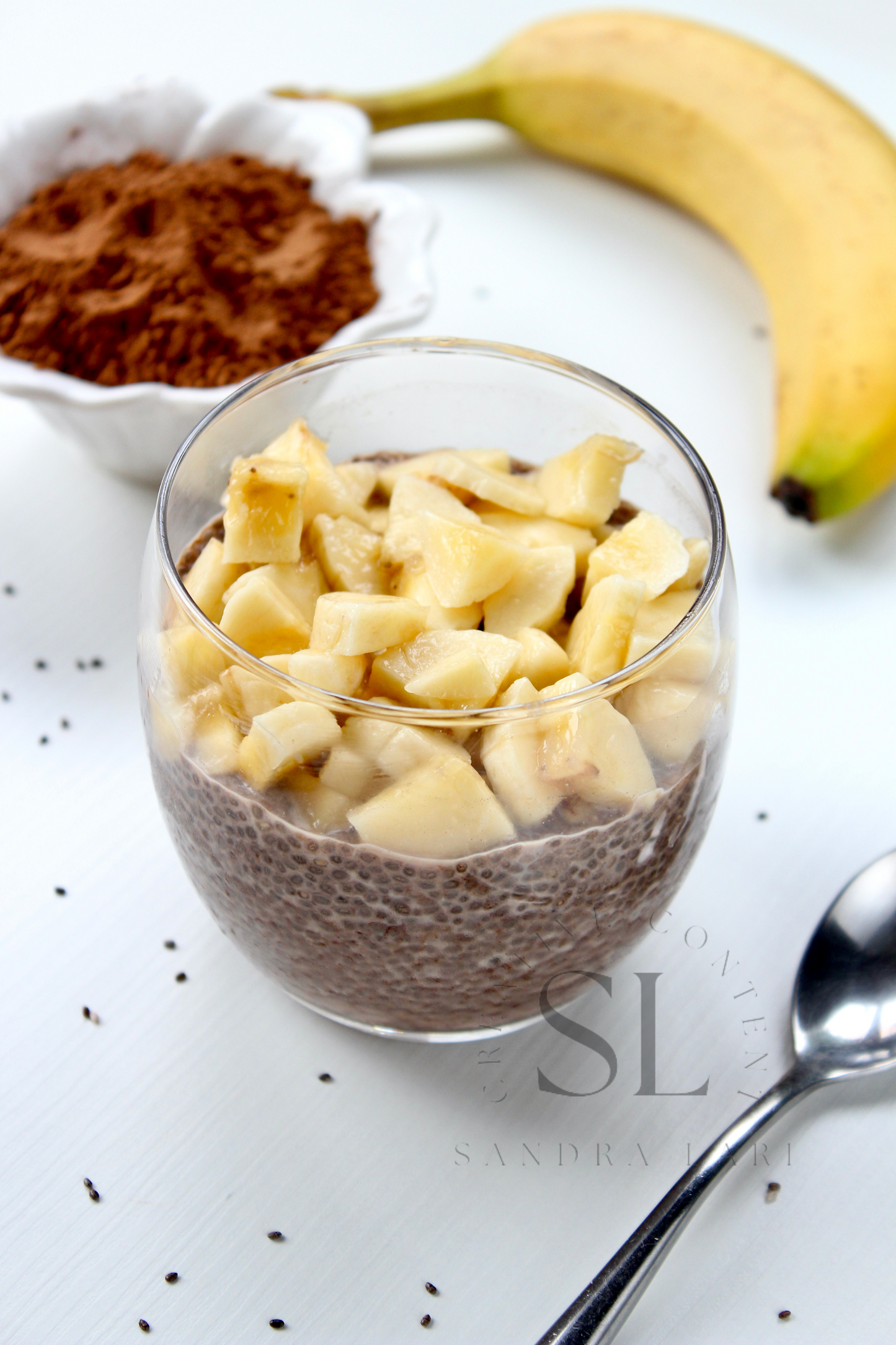 Banana Carob Chia Pudding - Exclusive