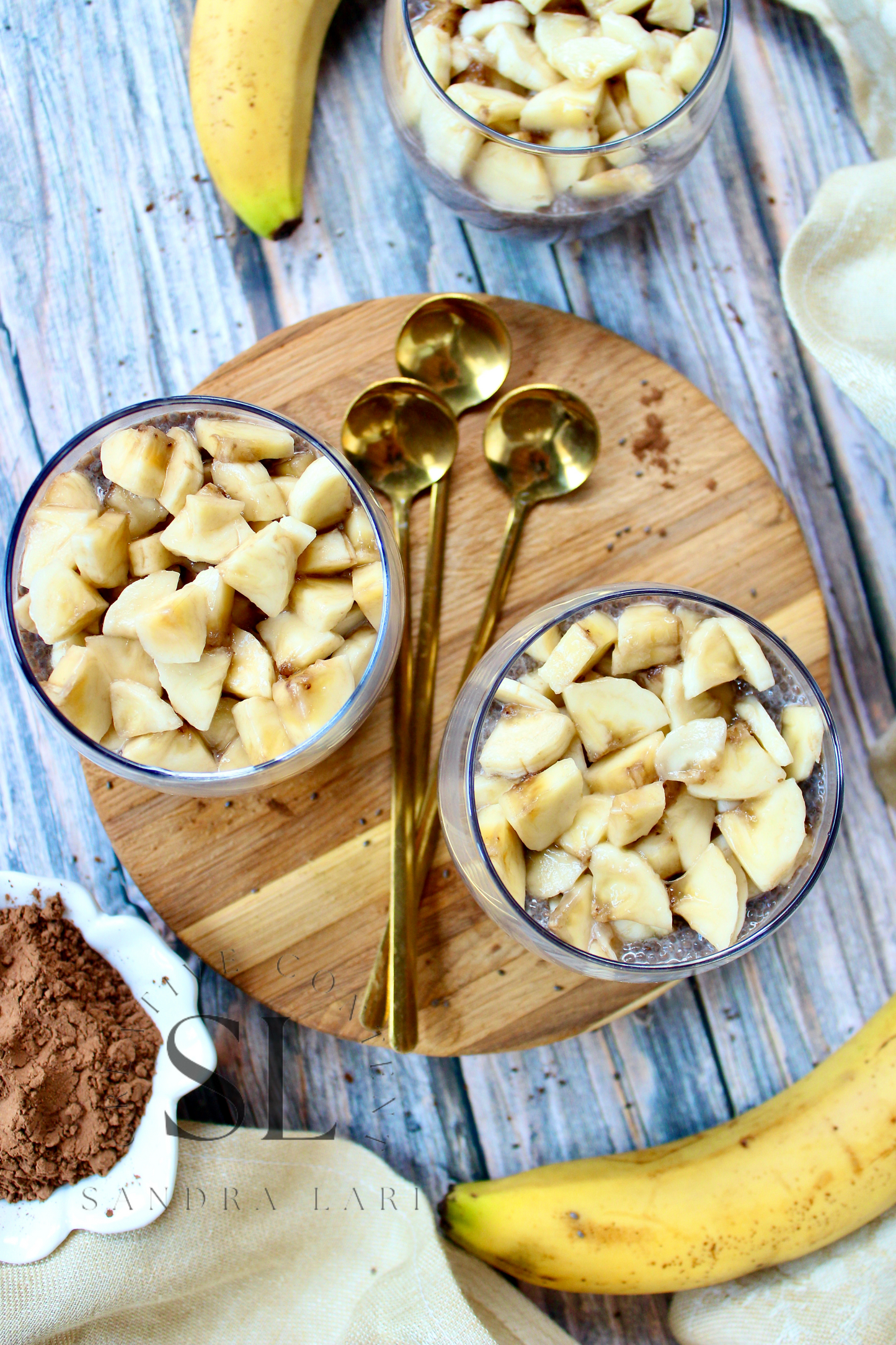 Banana Carob Chia Pudding - Exclusive