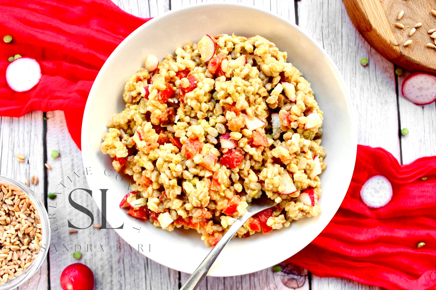 Farro Salad With Spring Vegetables - Set 1 of 3