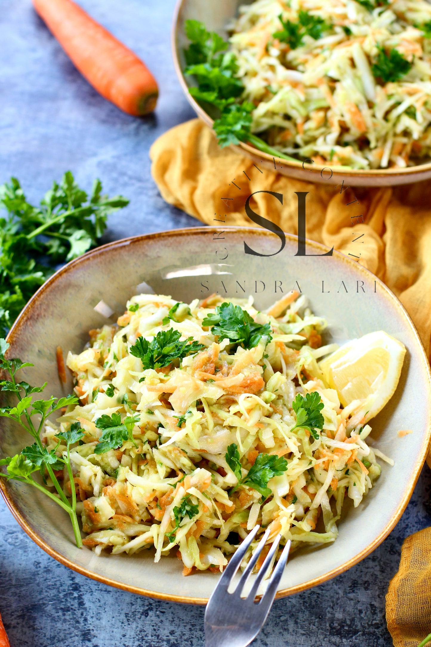 Creamy Avocado & Garlic Coleslaw - Set 2 of 4