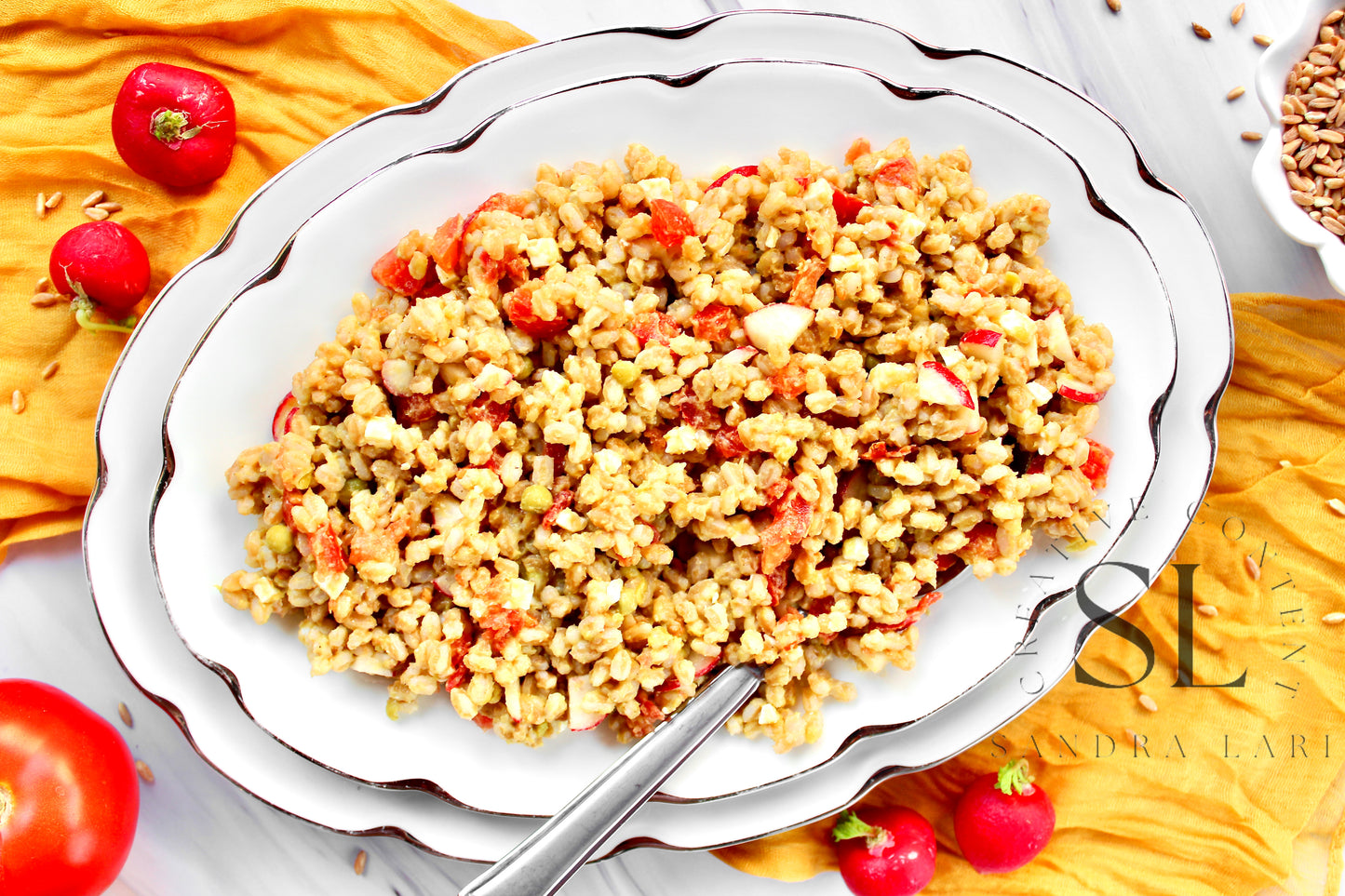 Farro Salad With Spring Vegetables - Set 3 of 3