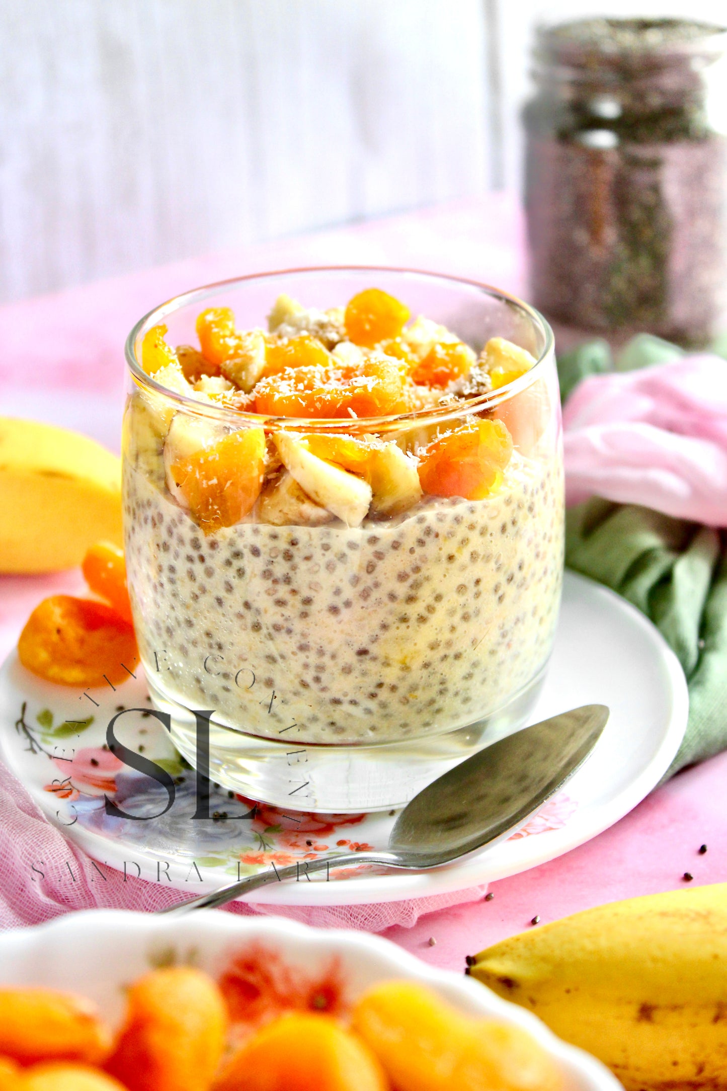 Dried Apricot Chia Pudding - Set 2 of 3