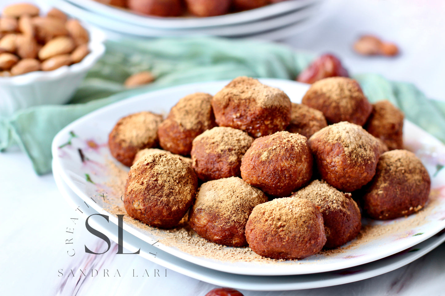 Raw Vegan Truffles Snack - Set 4 of 4
