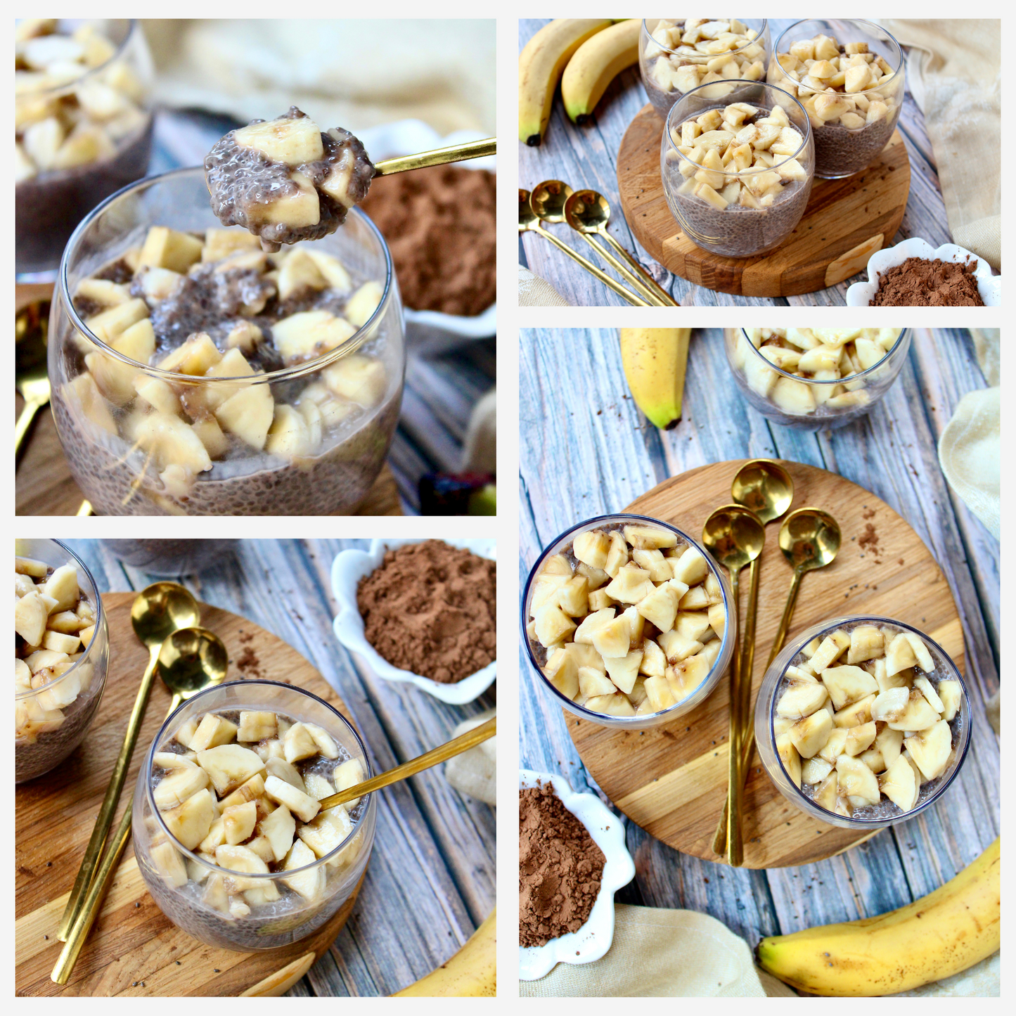 Banana Carob Chia Pudding - Exclusive