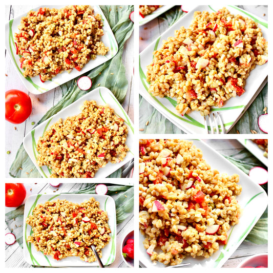 Farro Salad With Spring Vegetables - Set 2 of 3