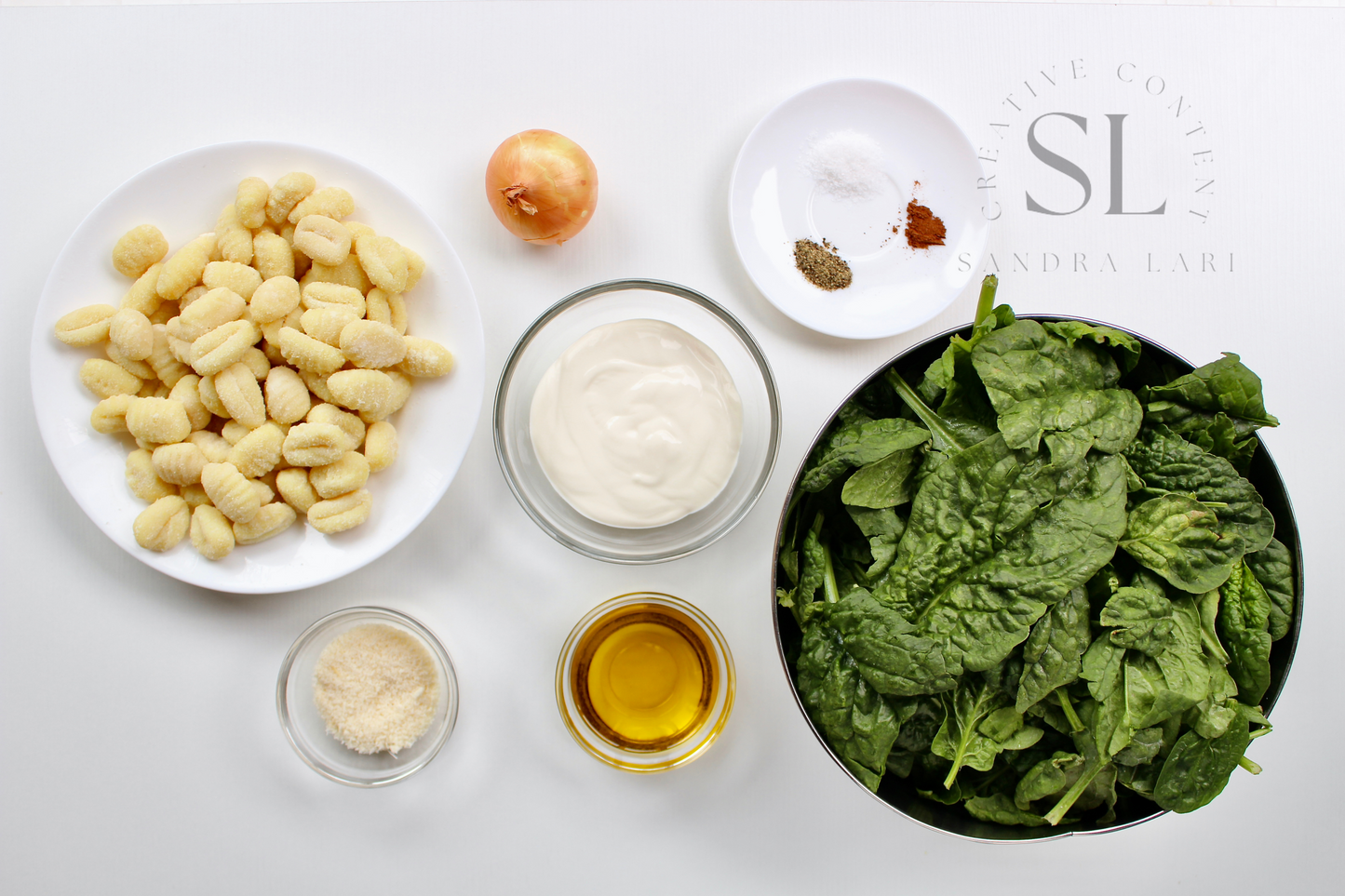 Creamy Gnocchi with Spinach - Exclusive